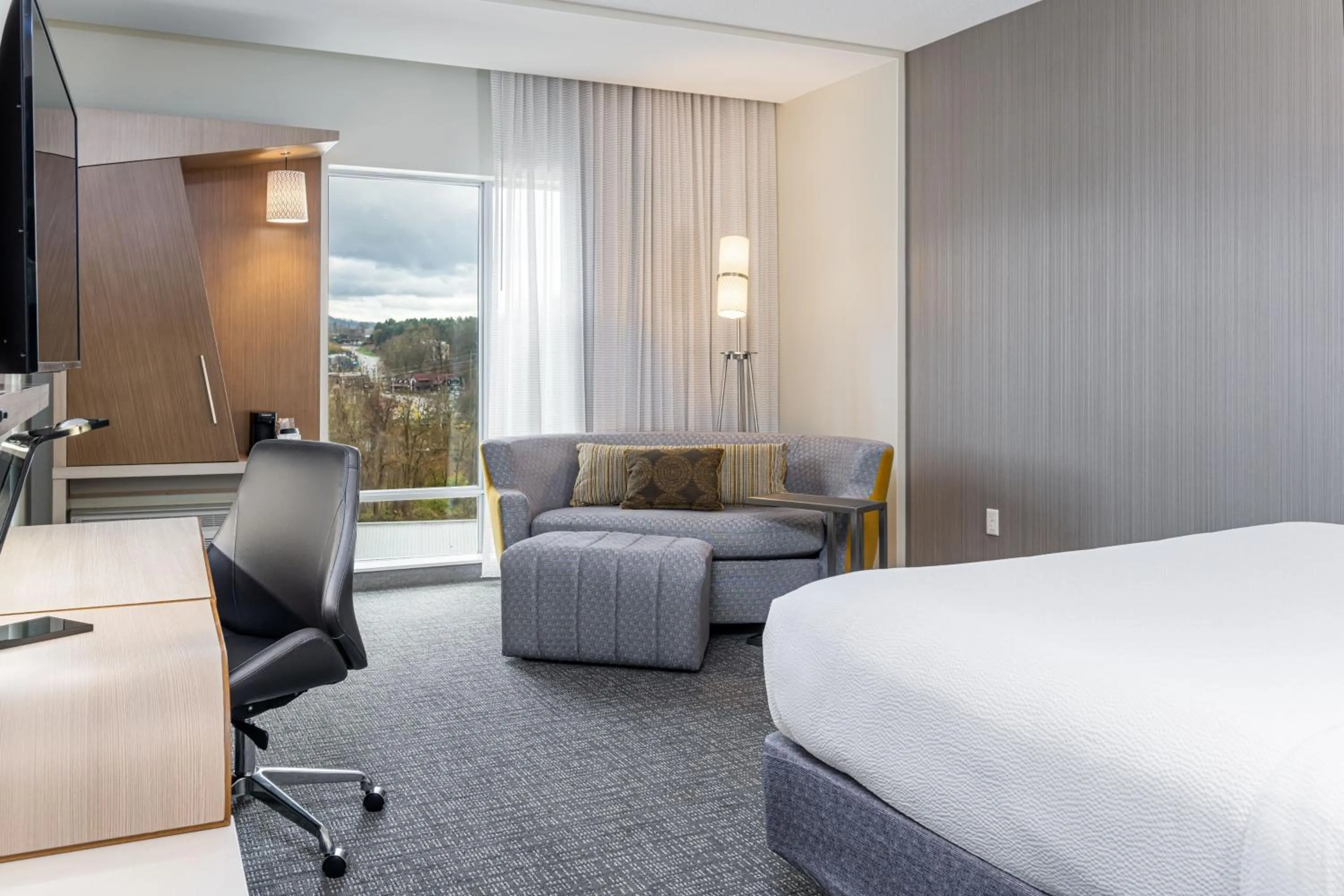 Photo of the whole room, Bed in Courtyard Asheville Biltmore Village