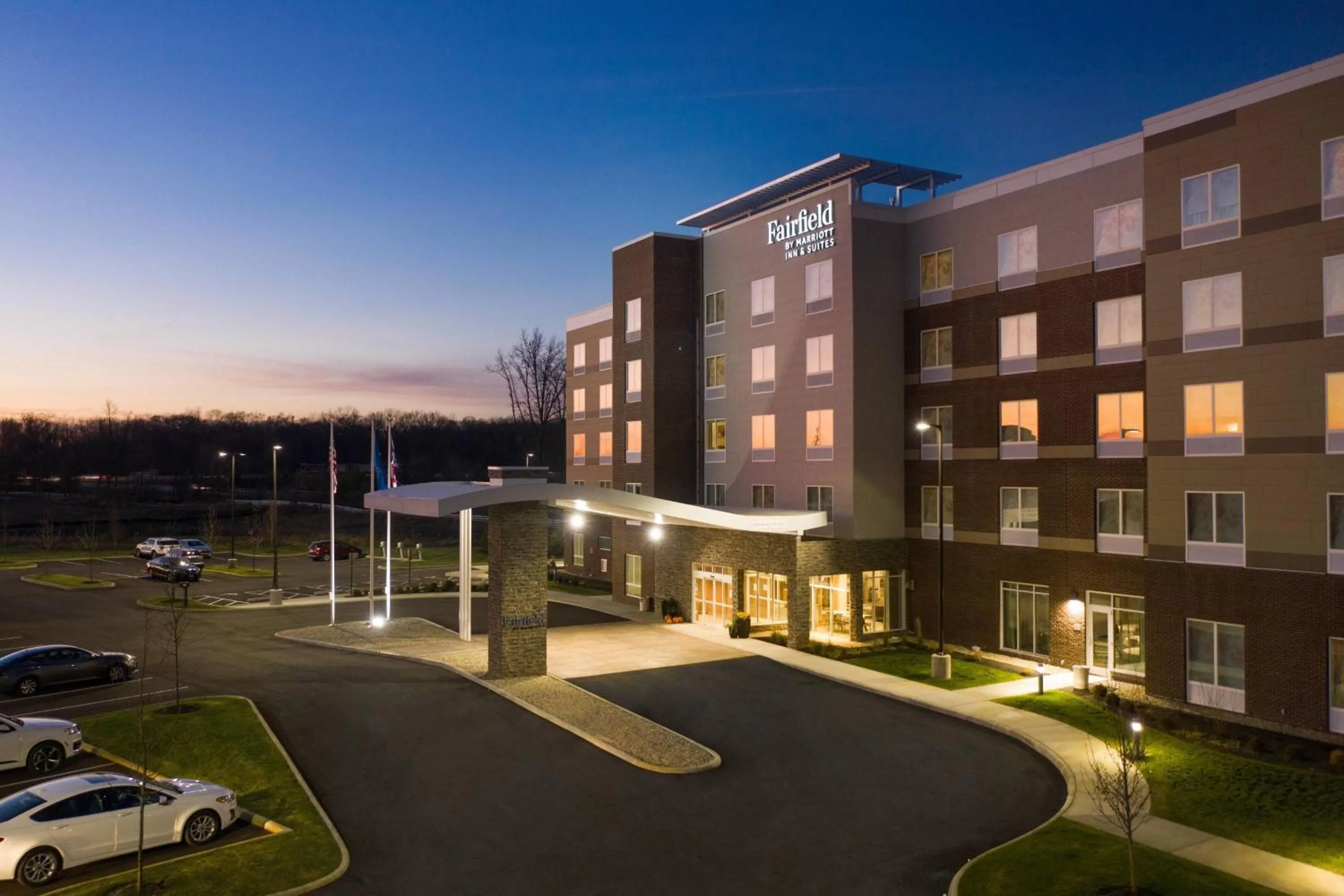 Property building in Fairfield Inn & Suites Columbus New Albany