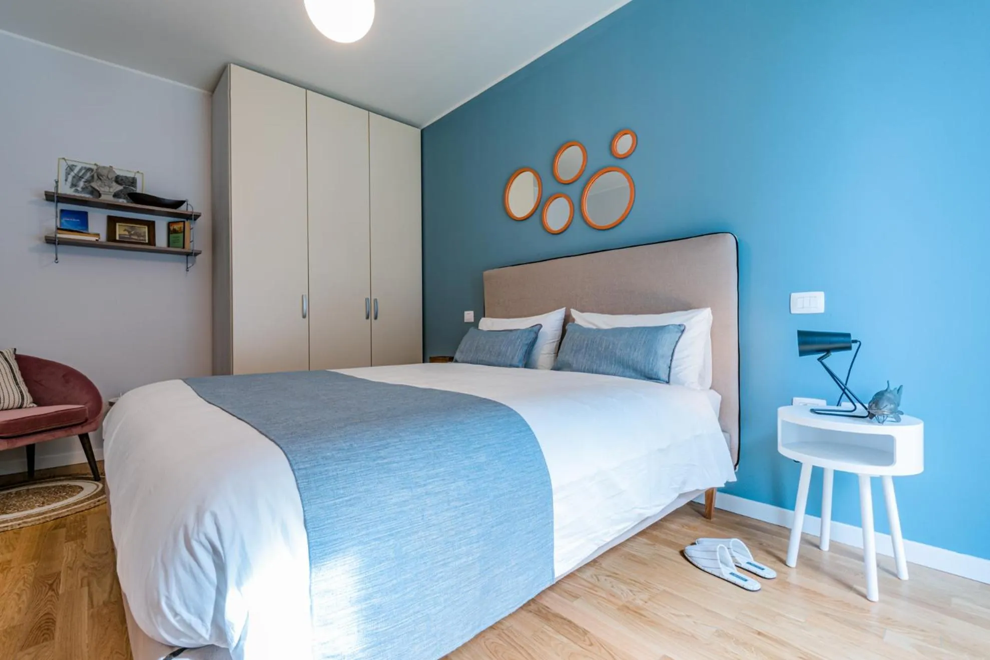 Bedroom, Bed in Quarto Verde