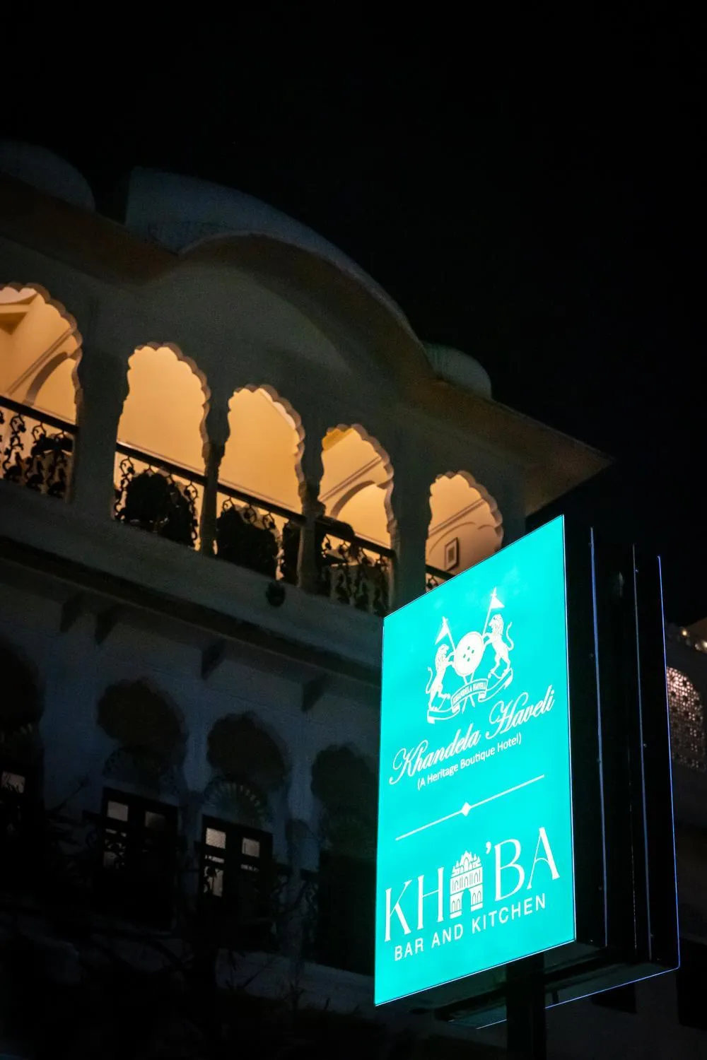 Facade/entrance in Khandela Haveli - a Boutique Heritage Hotel