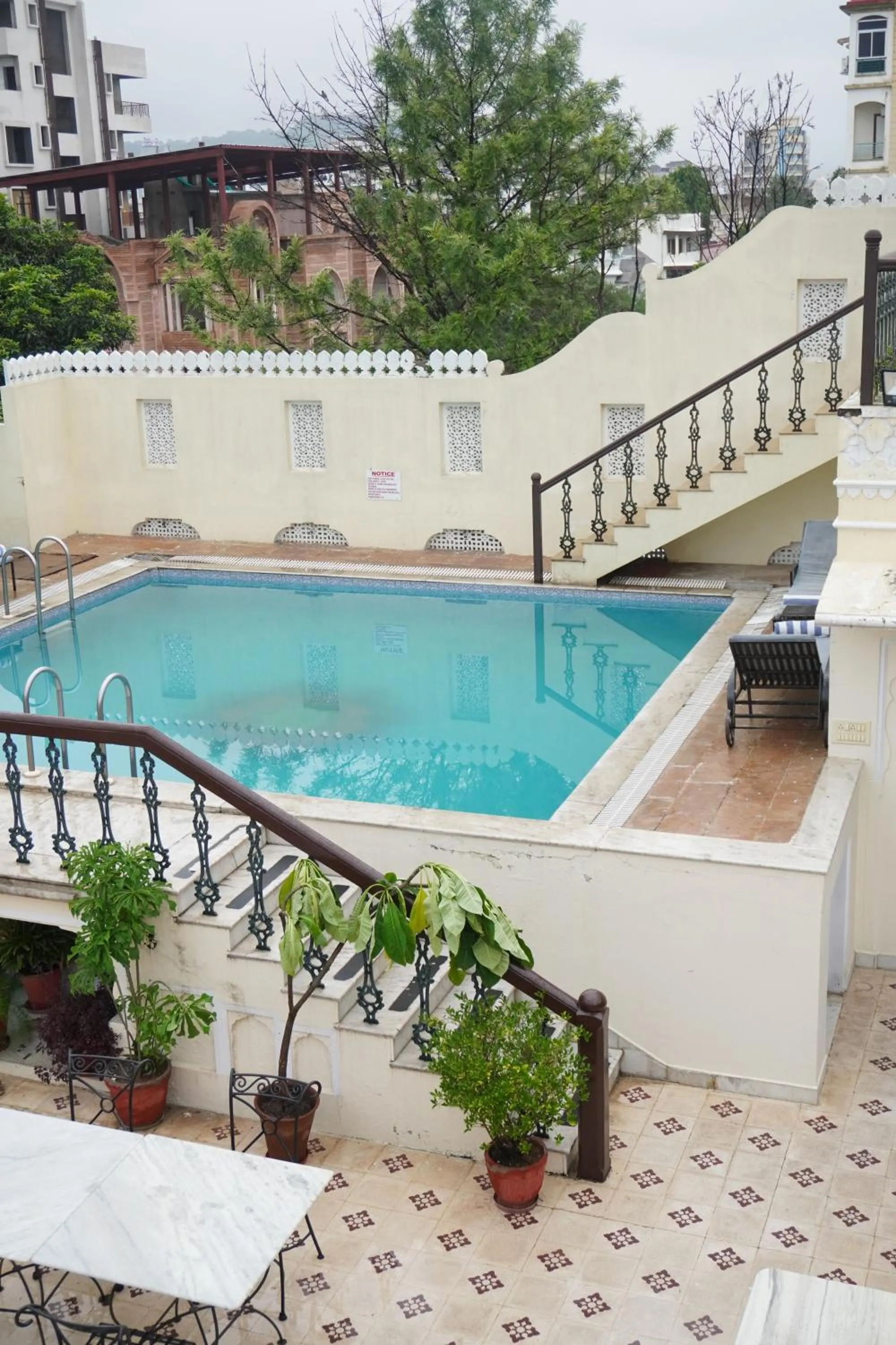 Balcony/Terrace in Khandela Haveli - a Boutique Heritage Hotel