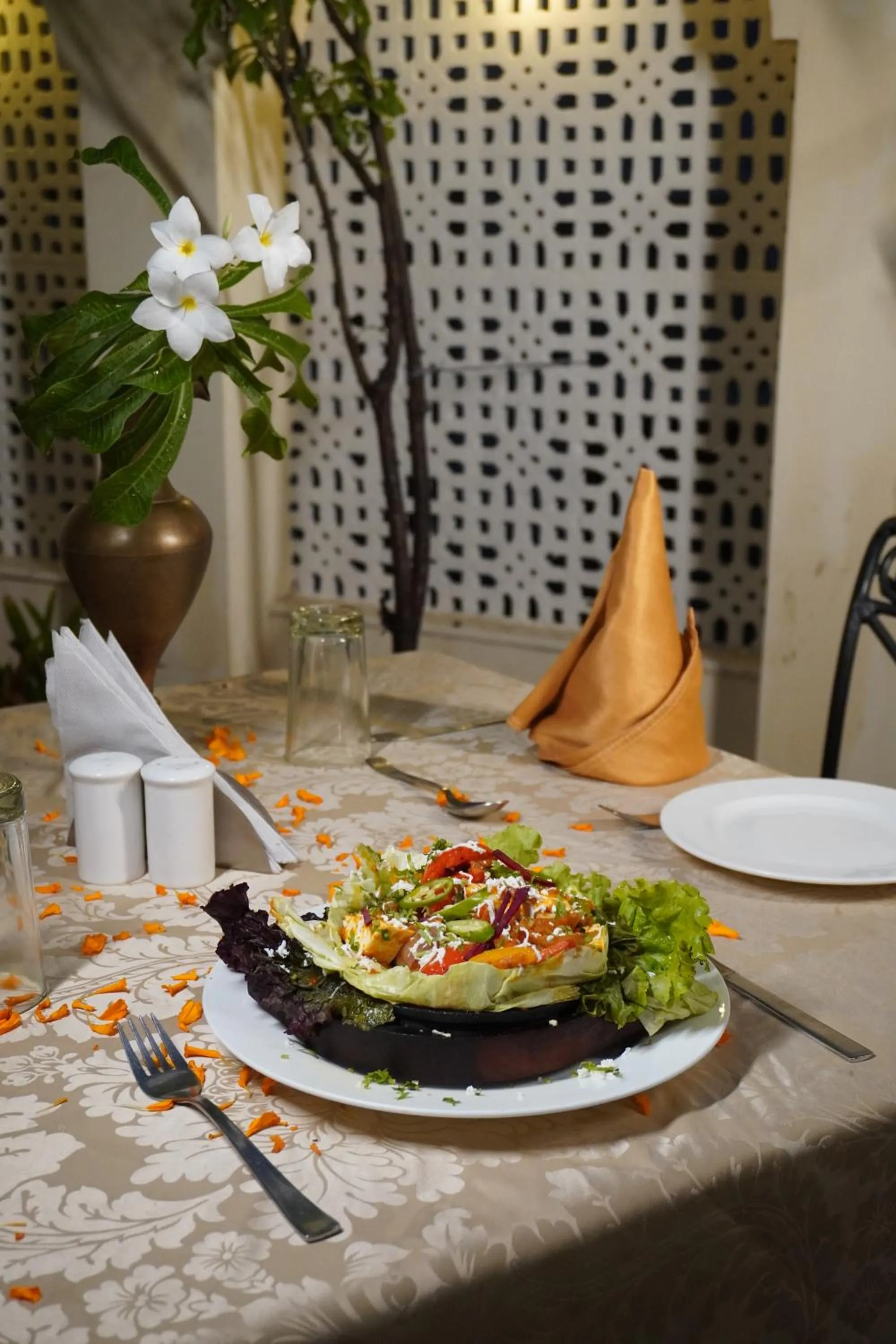 Food in Khandela Haveli - a Boutique Heritage Hotel