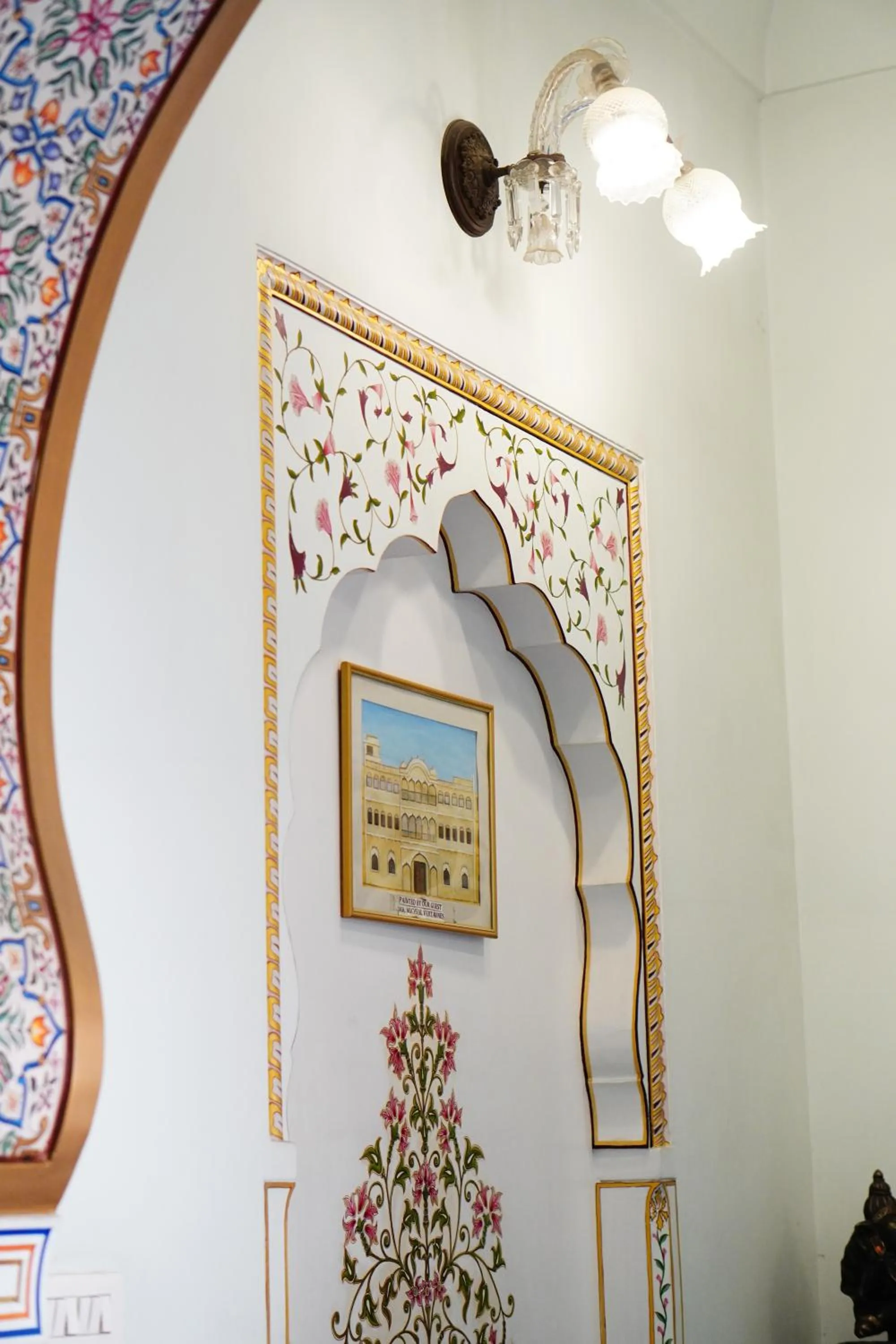 Decorative detail in Khandela Haveli - a Boutique Heritage Hotel