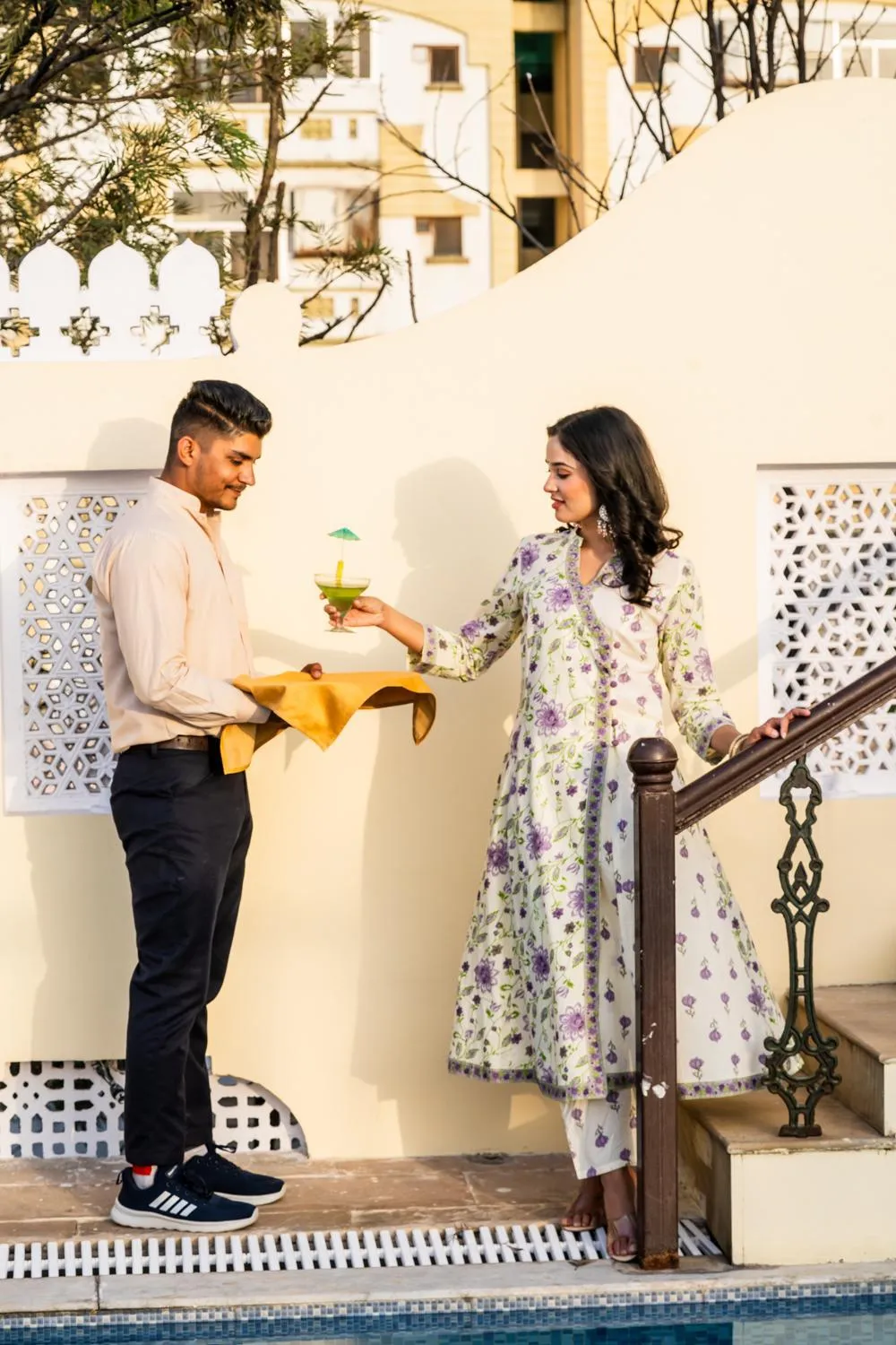 Lounge or bar in Khandela Haveli - a Boutique Heritage Hotel