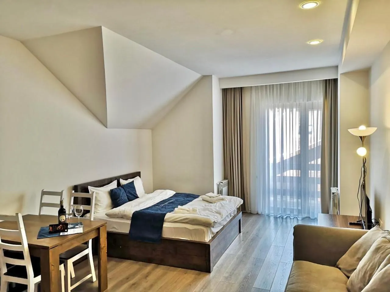 Bed in New Gudauri Suites by Gudauri Travel