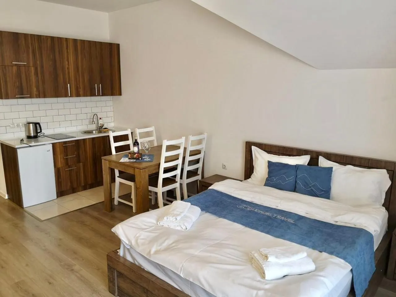 Bed in New Gudauri Suites by Gudauri Travel