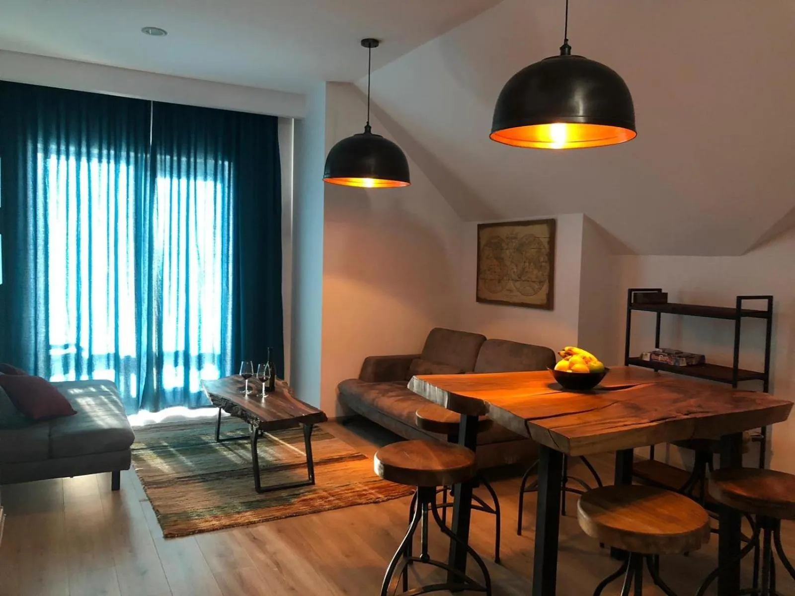 Living room in New Gudauri Suites by Gudauri Travel