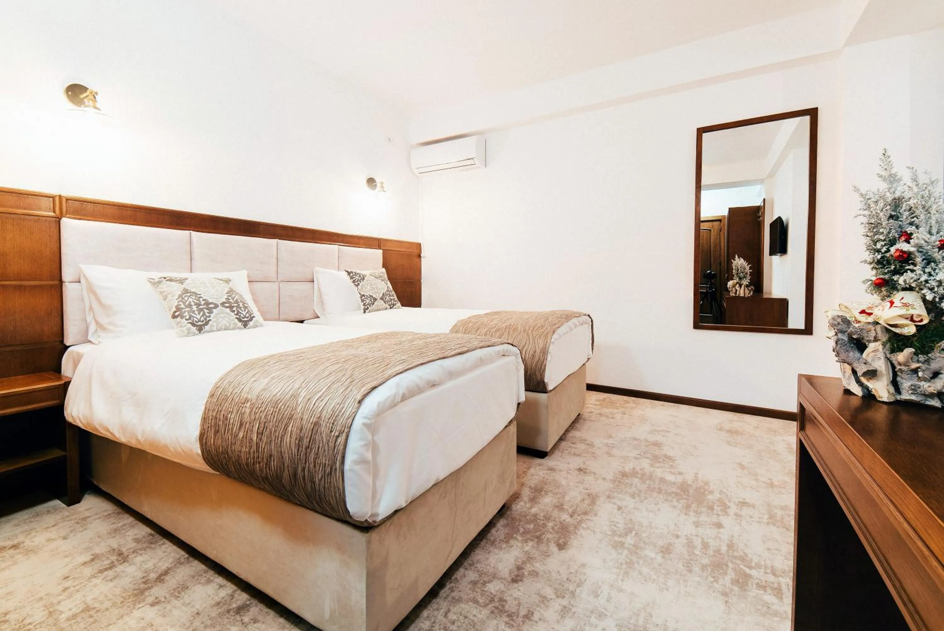 Bed in Hotel Buchenland