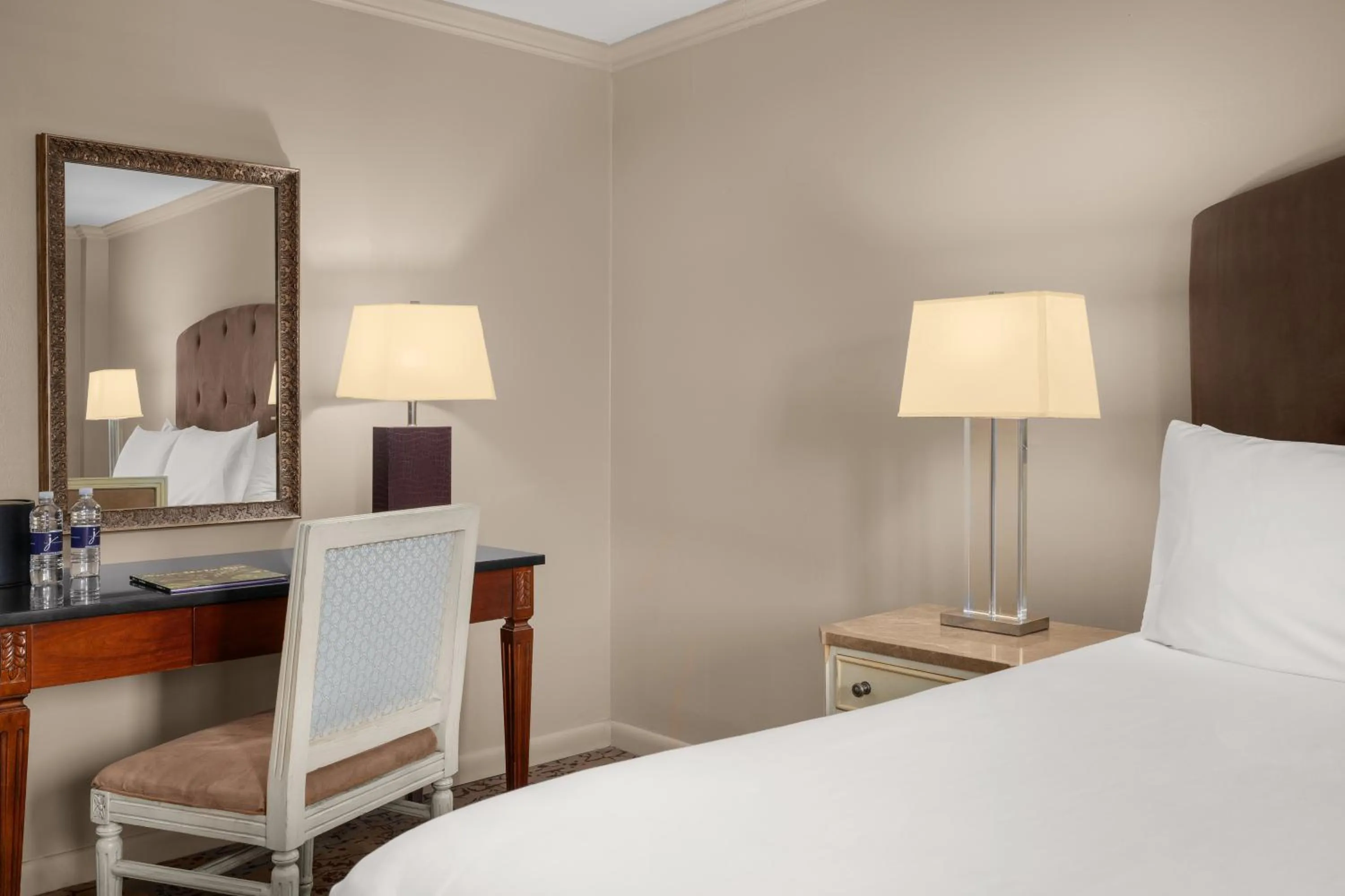 Bed in Dauphine Orleans Hotel