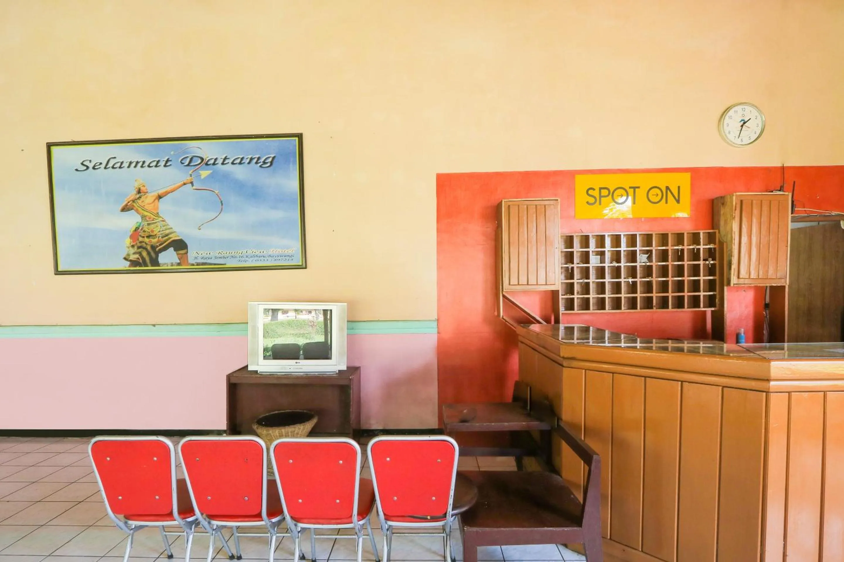 Lobby or reception in OYO 2465 Hotel Raung View