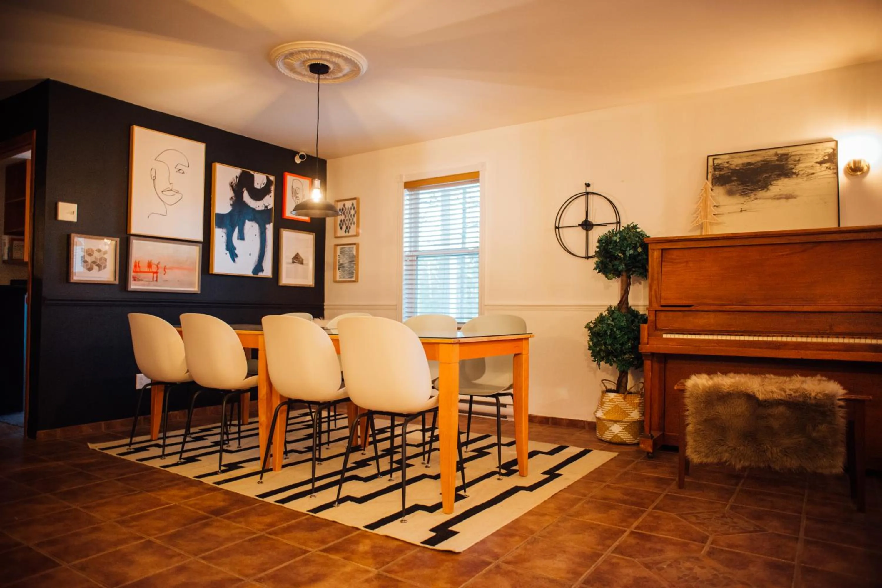 Dining area in Maison de Vébron