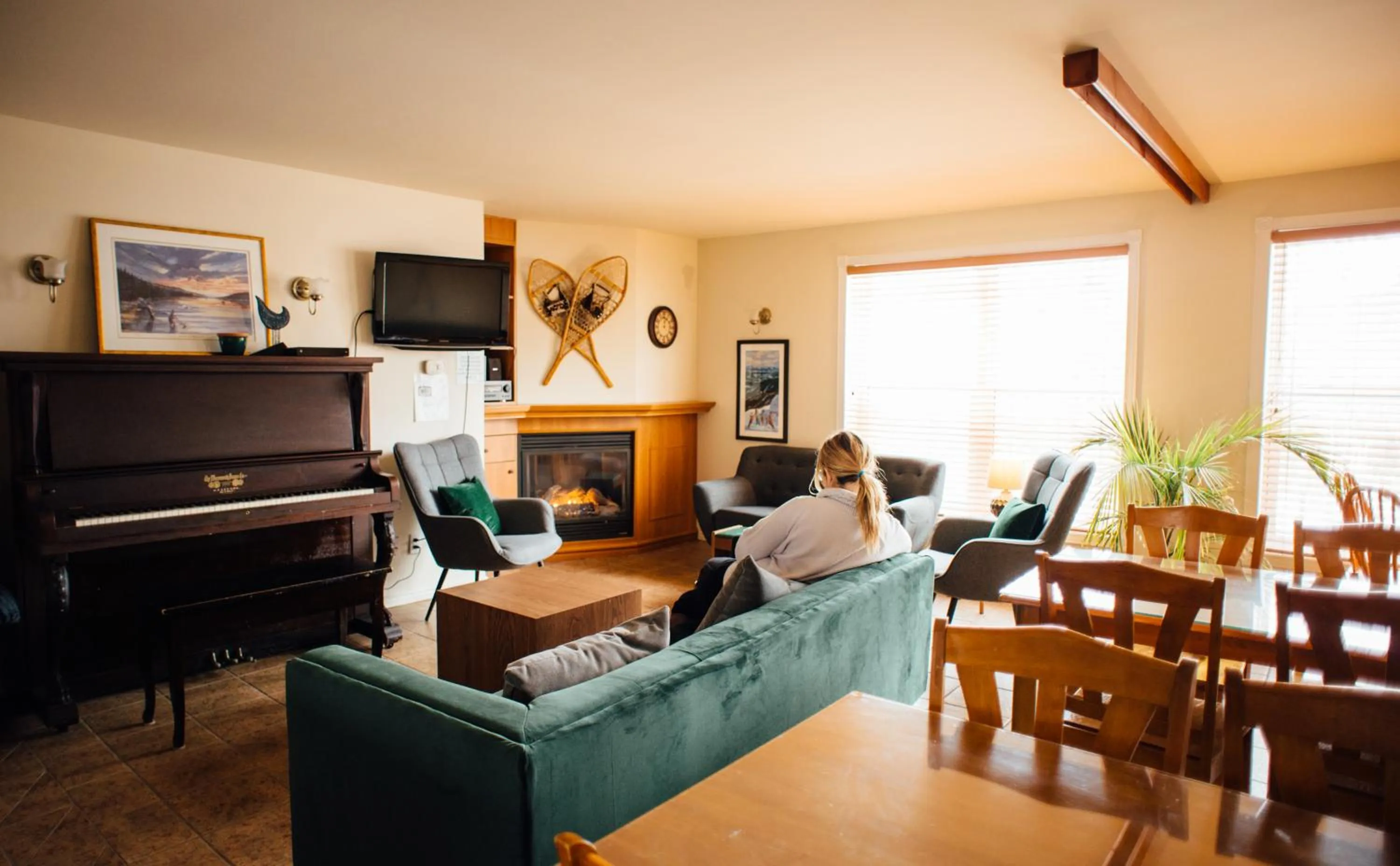 Living room in Maison de Vébron