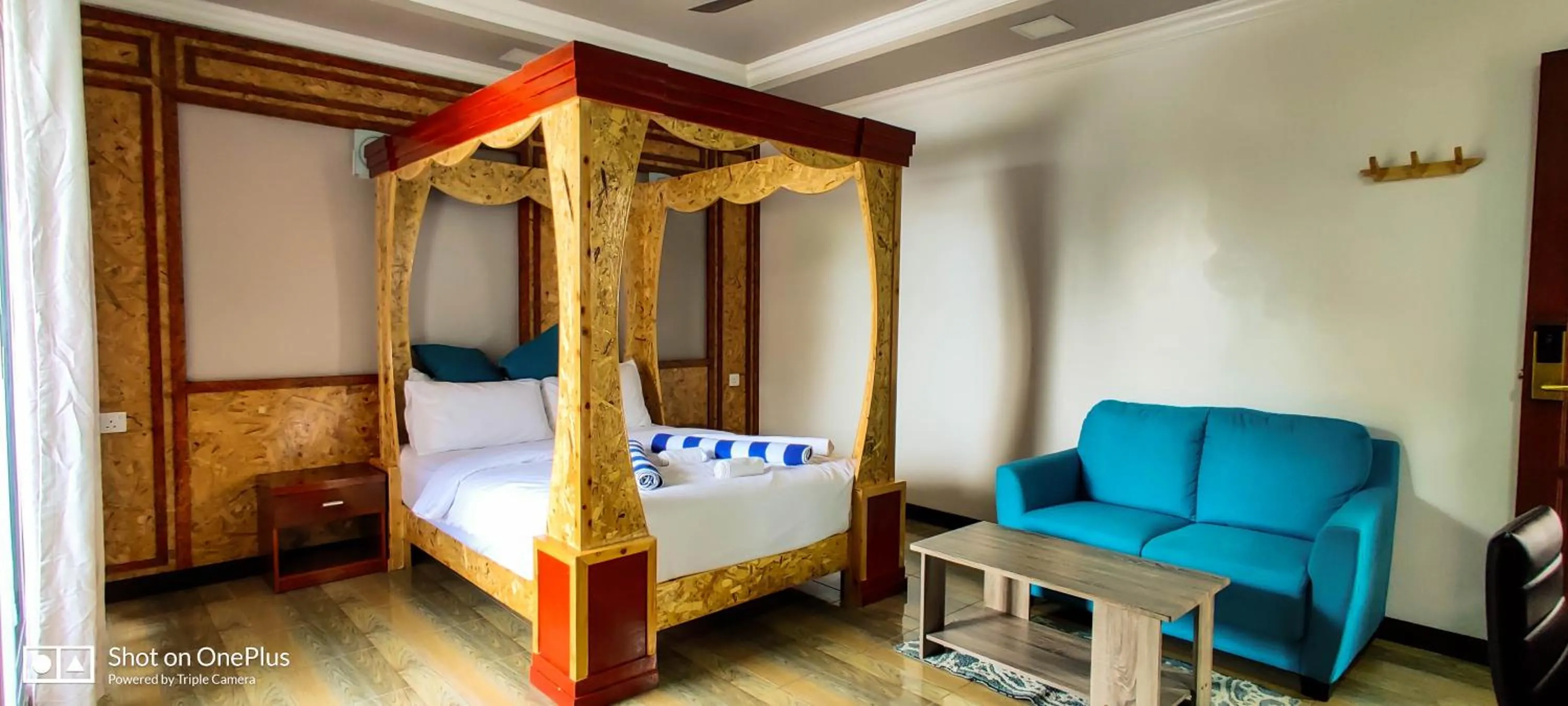 Bed in Athens View Hotel