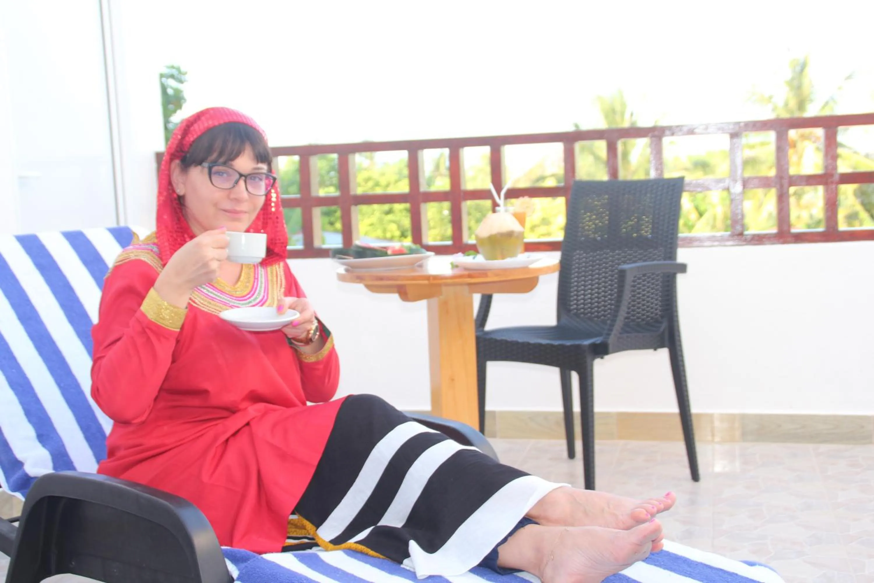 Balcony/Terrace in Athens View Hotel