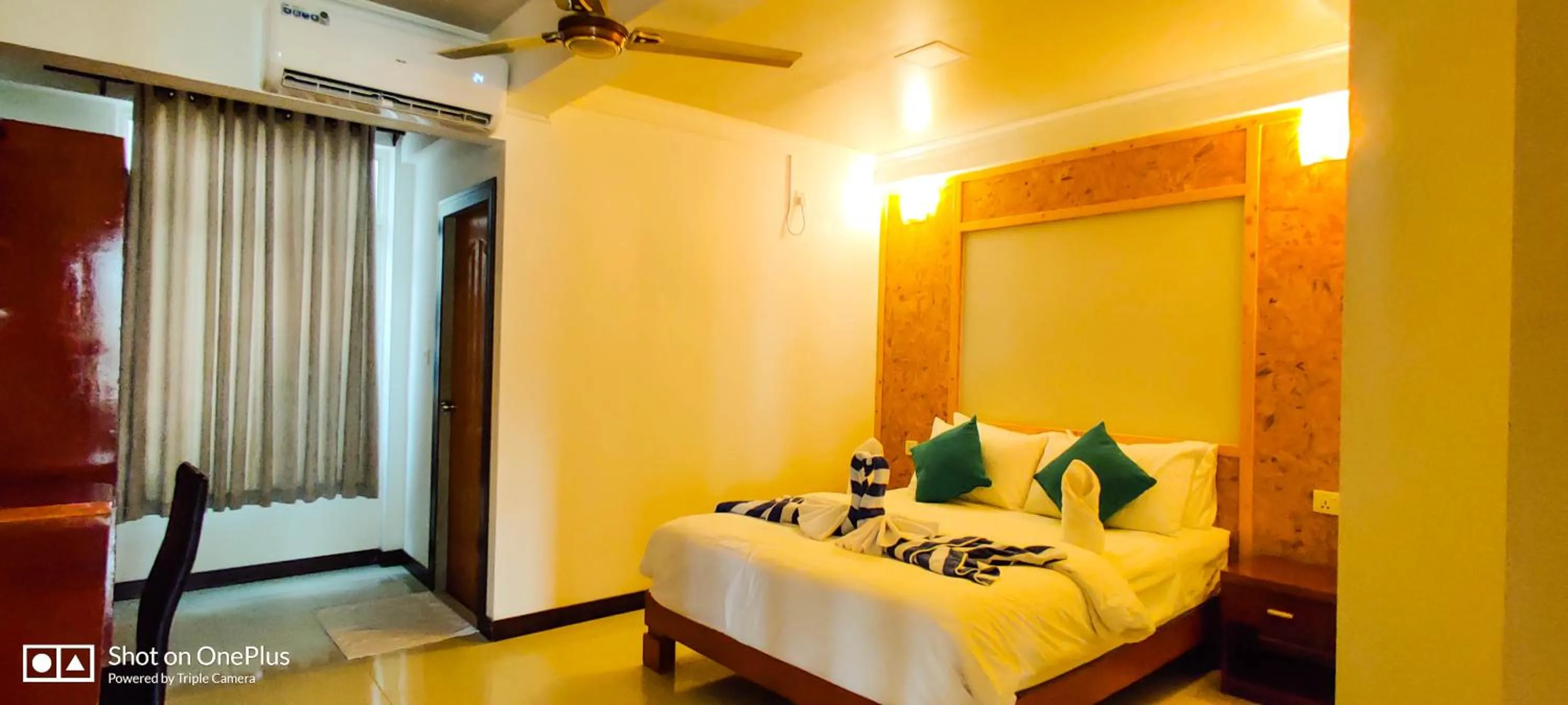 Bed in Athens View Hotel