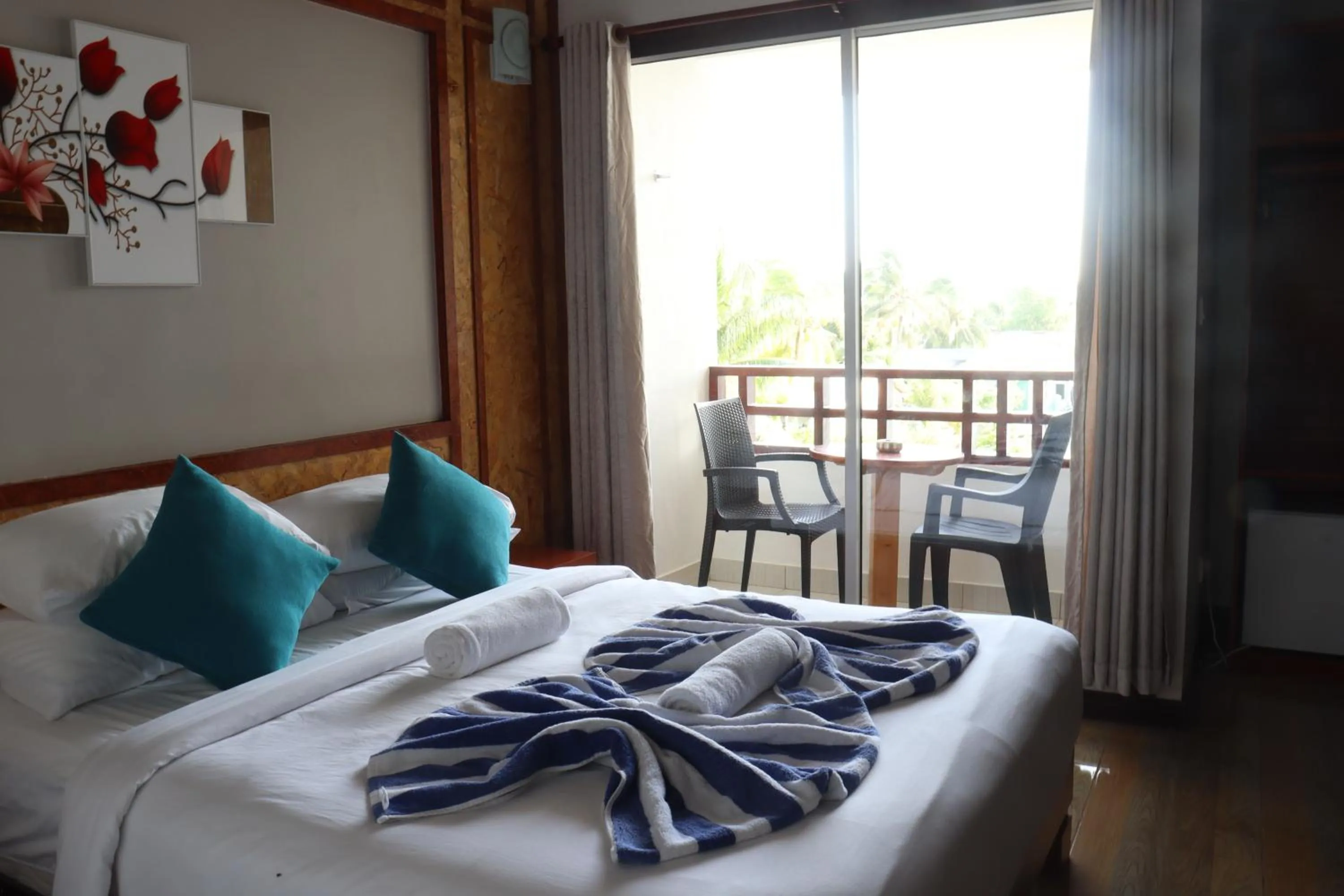 Bed in Athens View Hotel