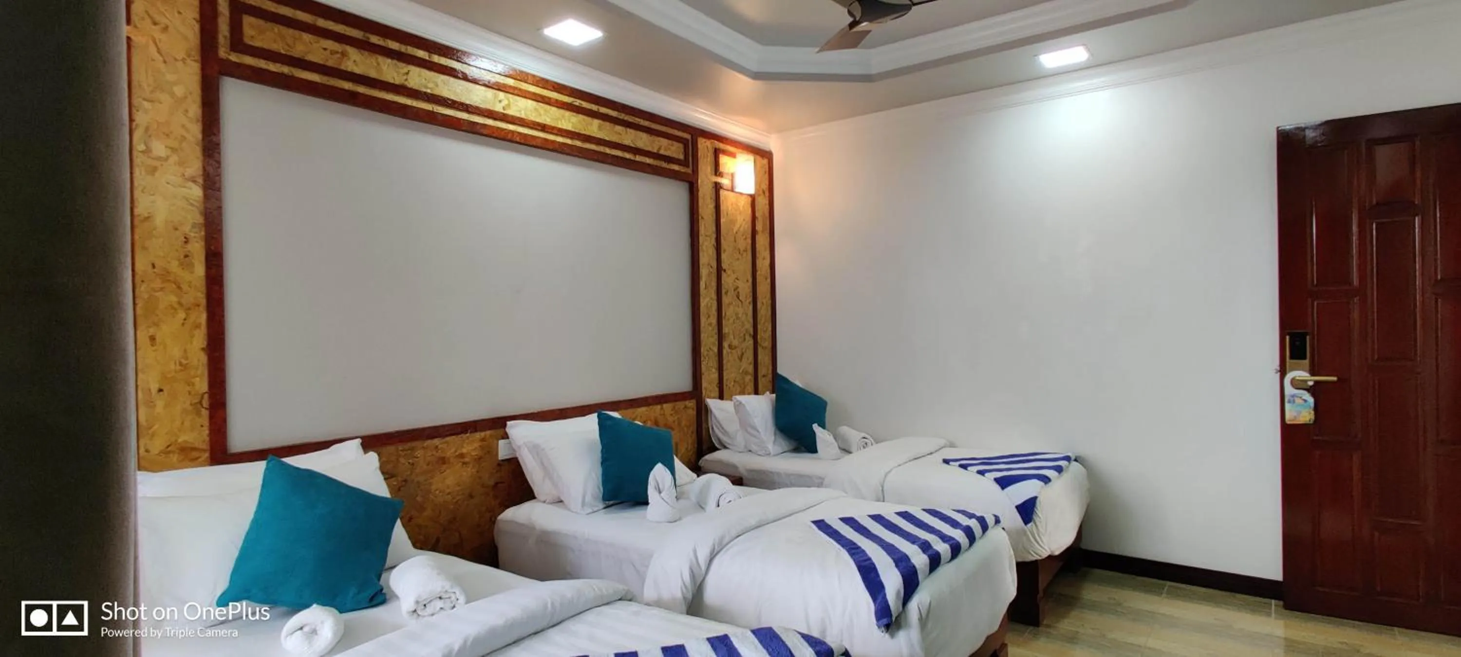 Bed in Athens View Hotel