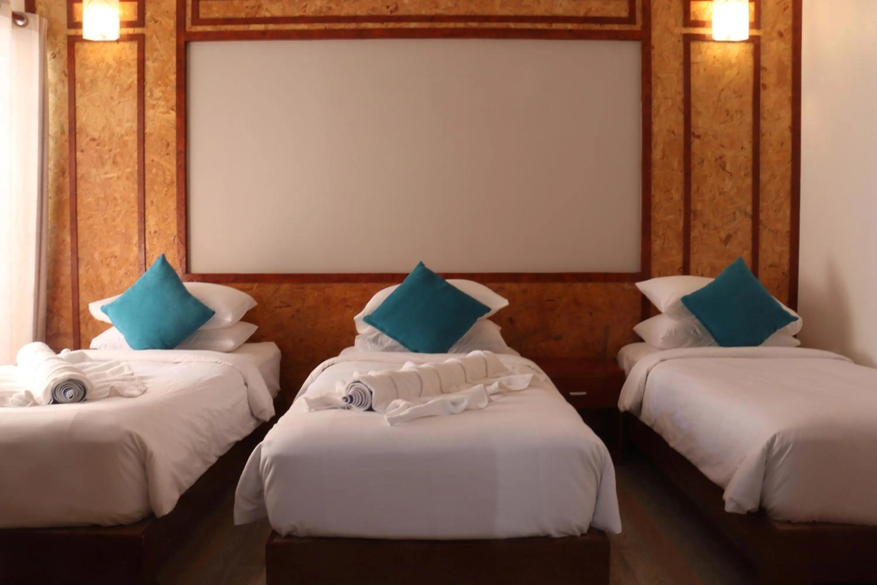 Bed in Athens View Hotel