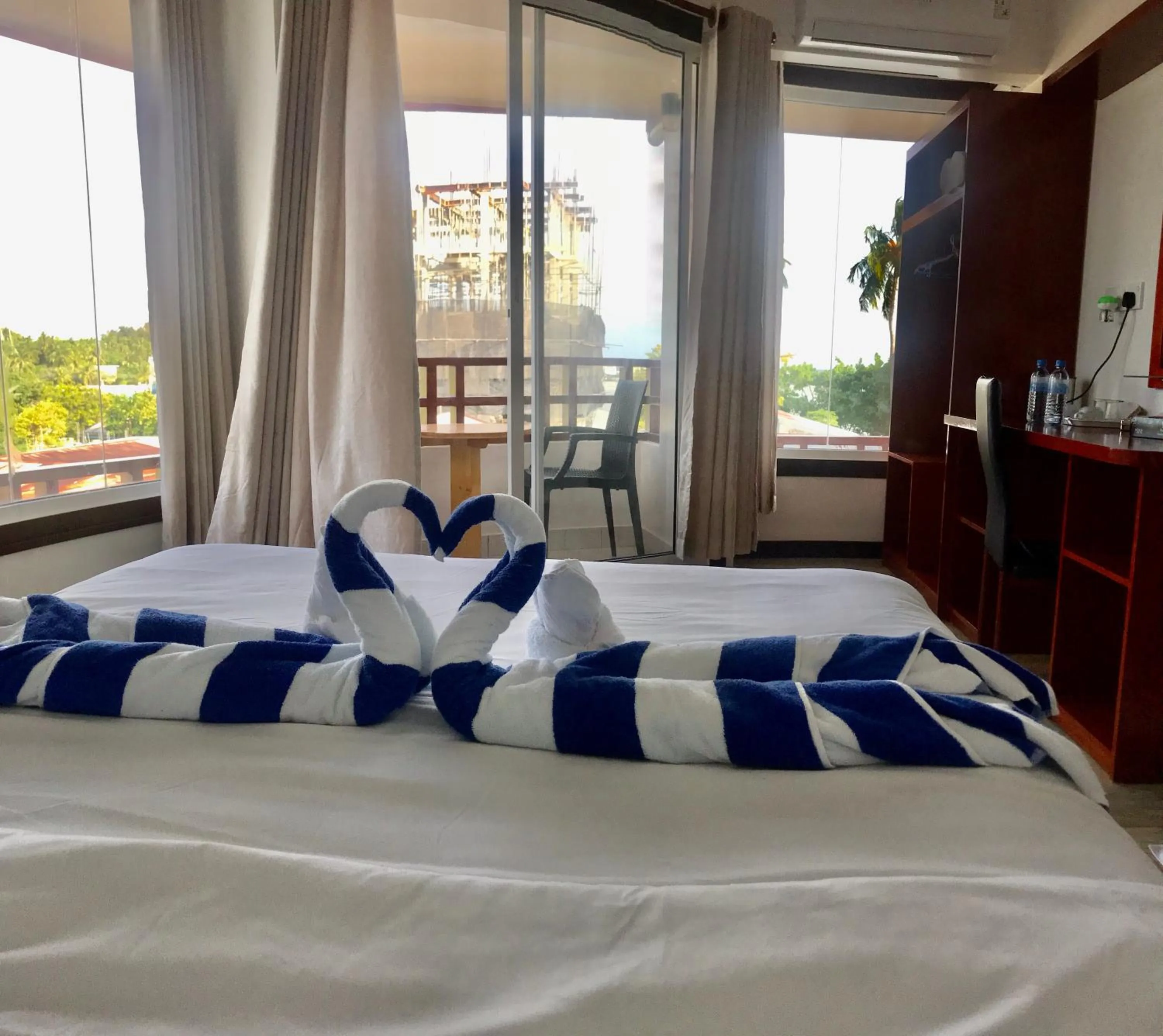 Bed in Athens View Hotel