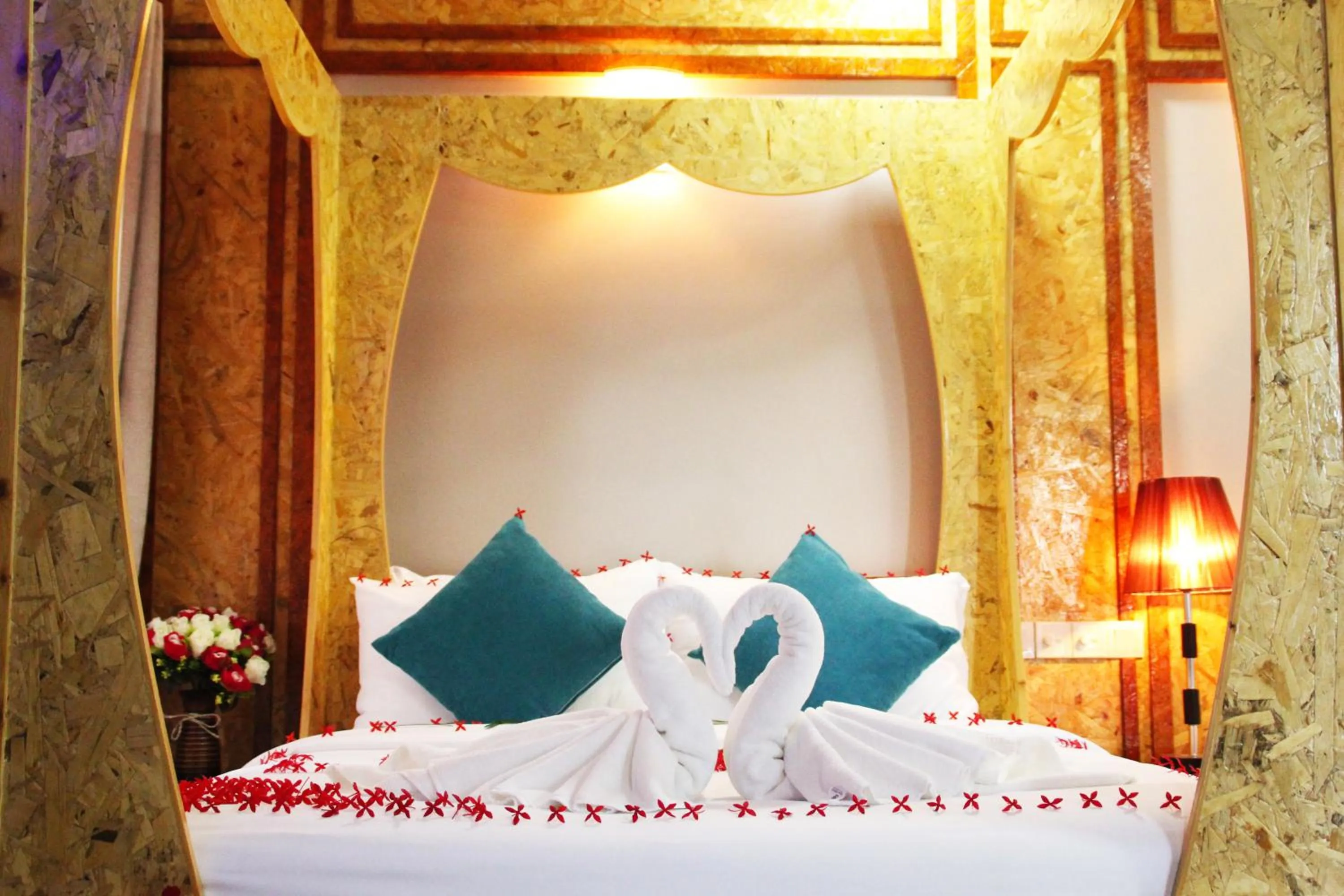 Bed in Athens View Hotel