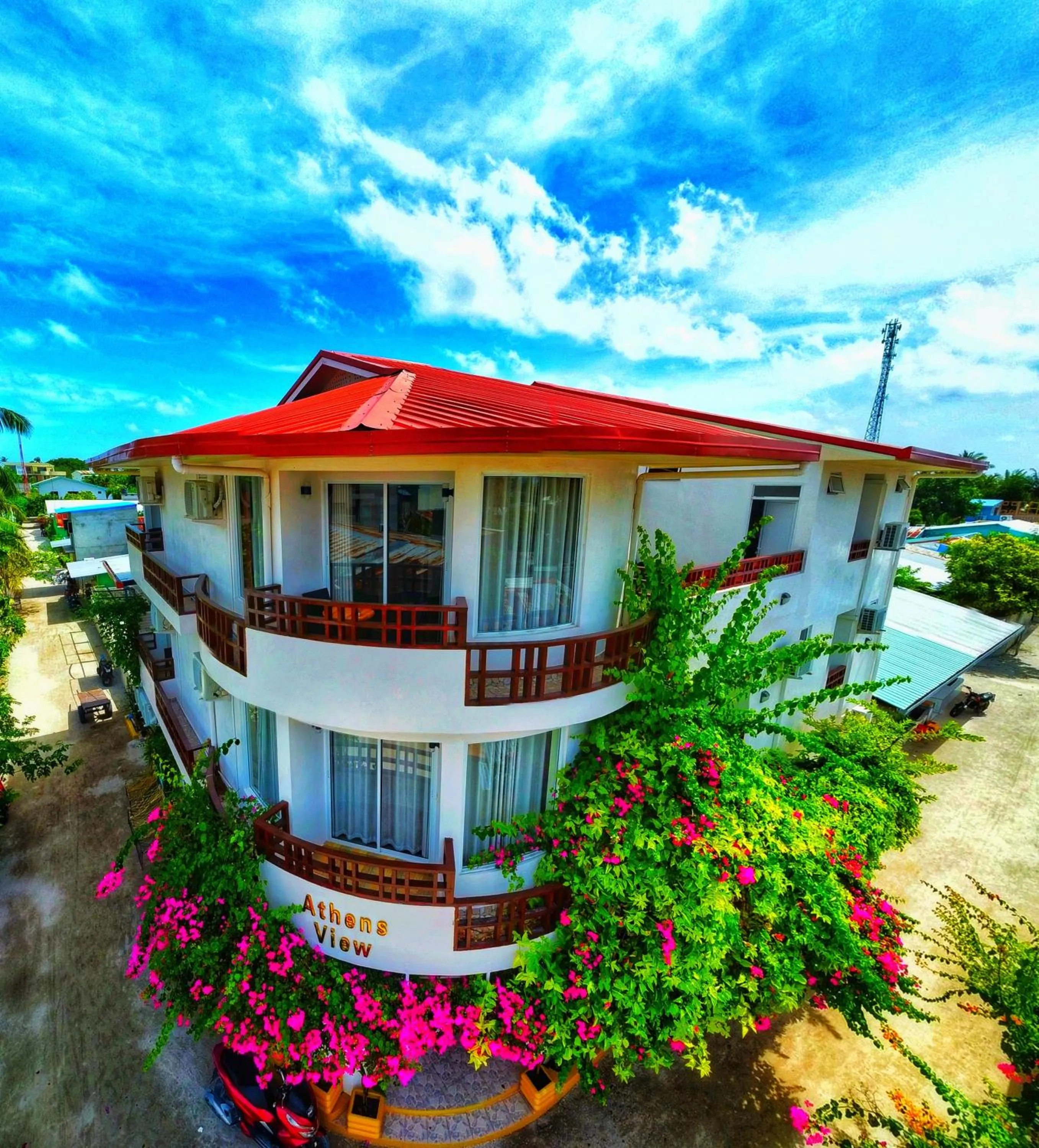 Property building in Athens View Hotel