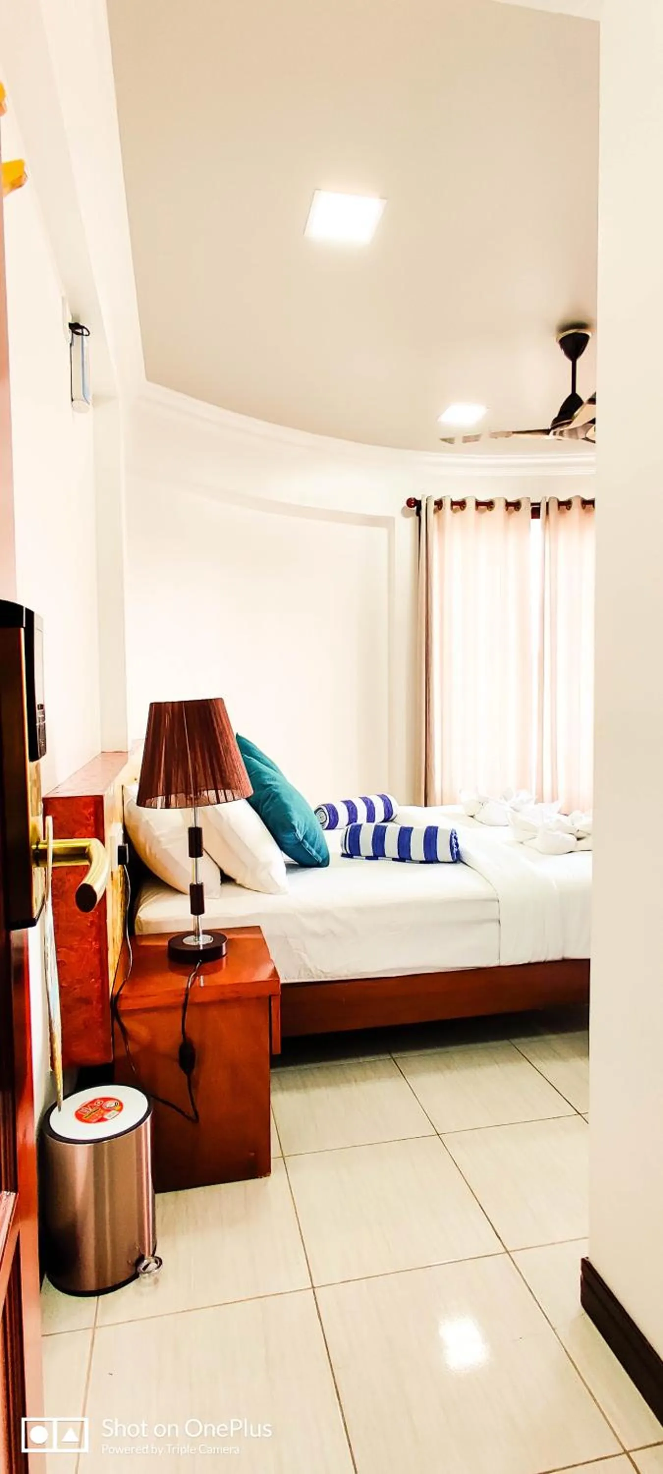 Bed in Athens View Hotel