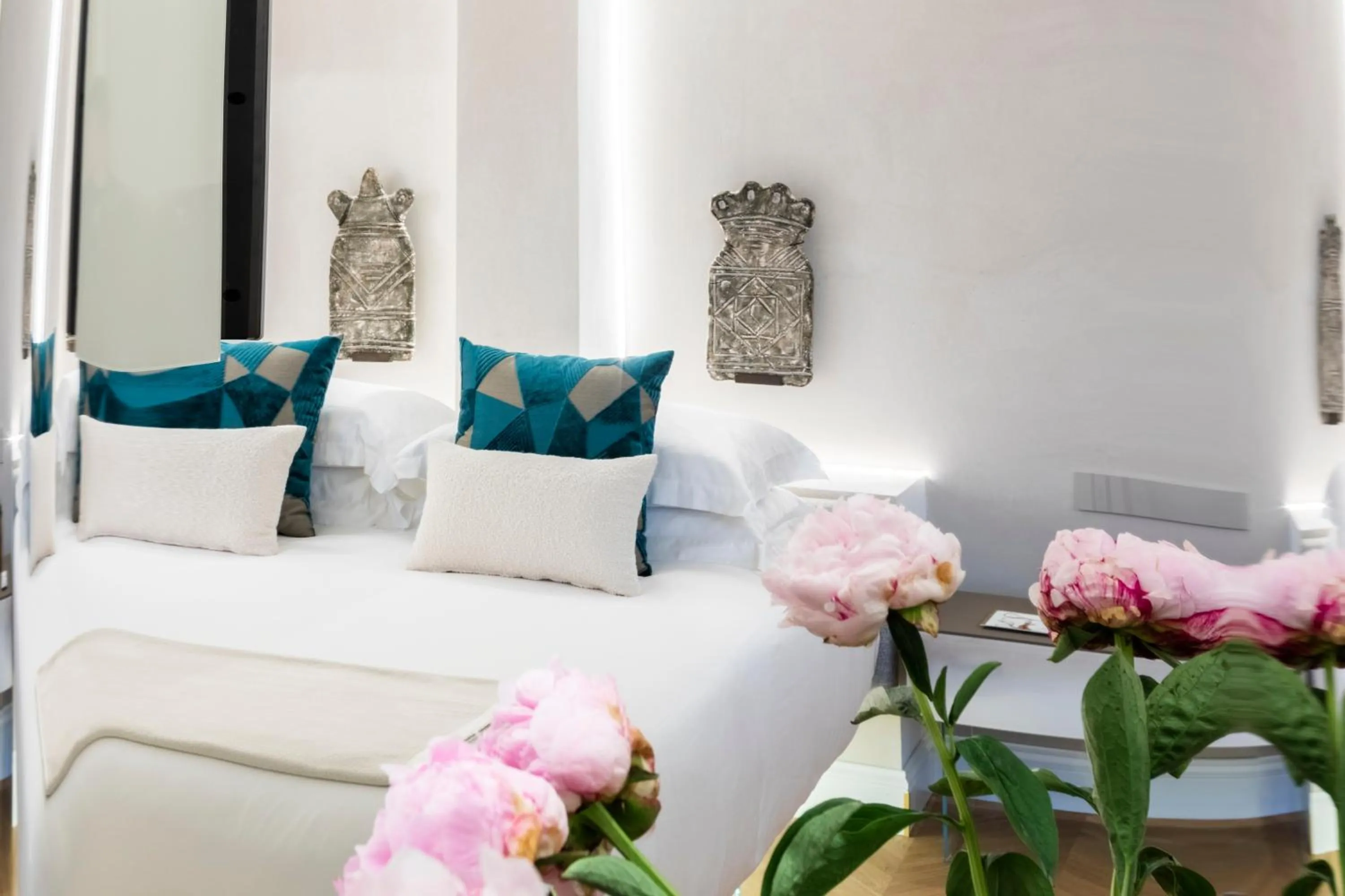 Bed in Poēsis Experience Hotel