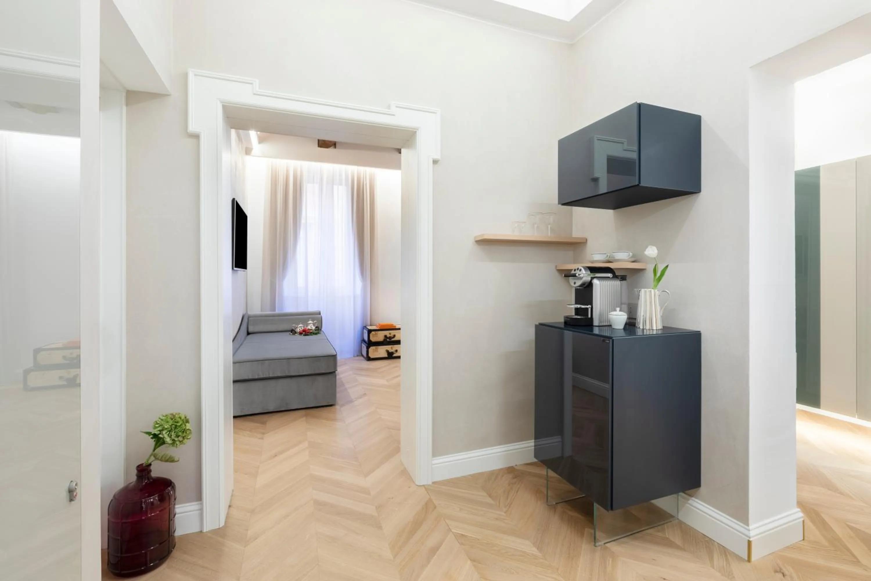 Seating area in Poēsis Experience Hotel