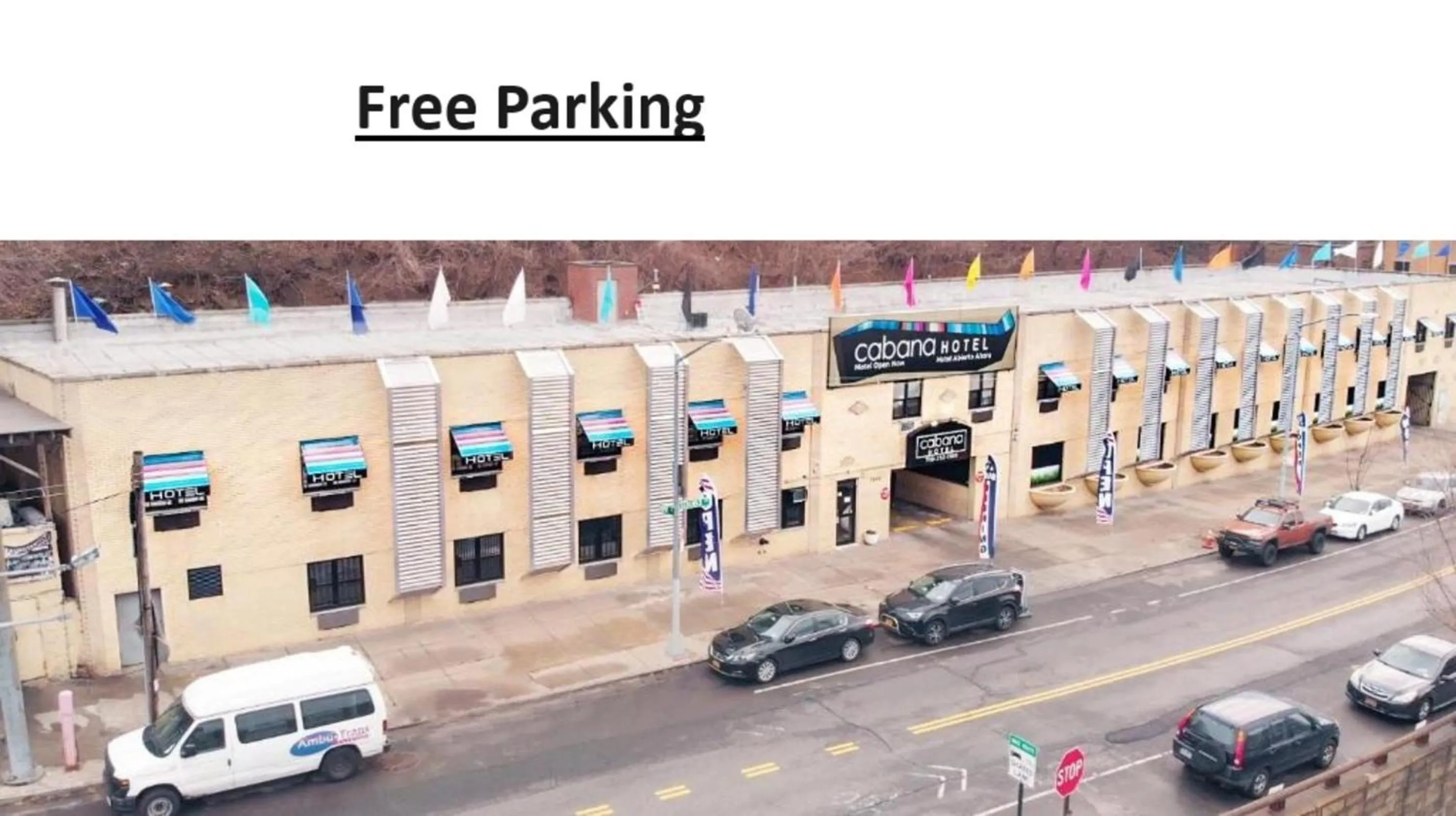 Property building in Cabana Hotel Yankee Stadium