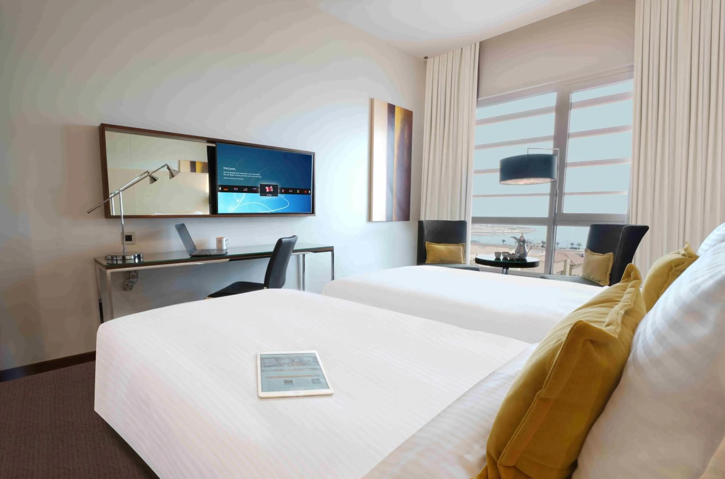 Bed in Centro Corniche Al Khobar by Rotana