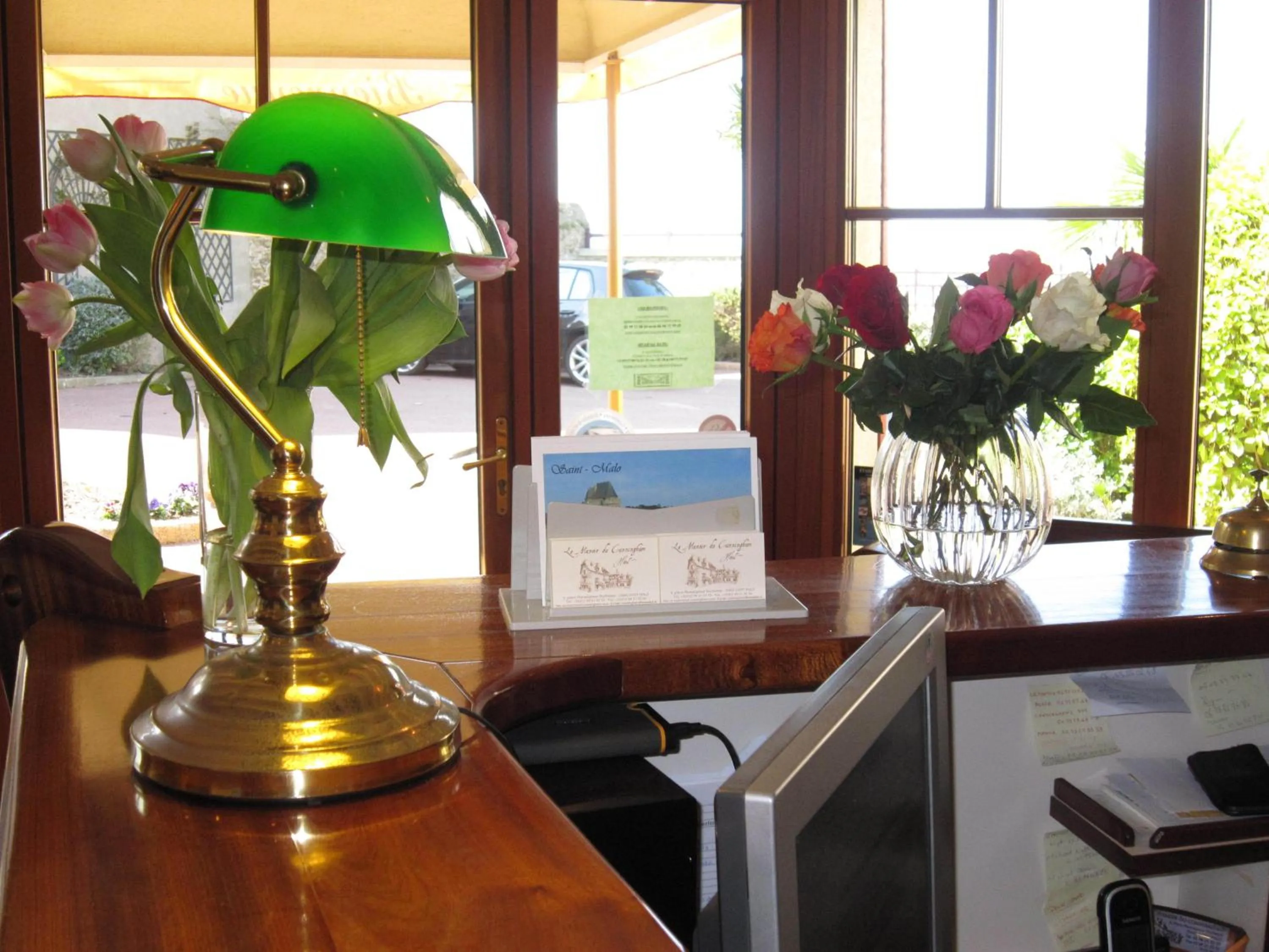 Lobby or reception in Manoir Du Cunningham