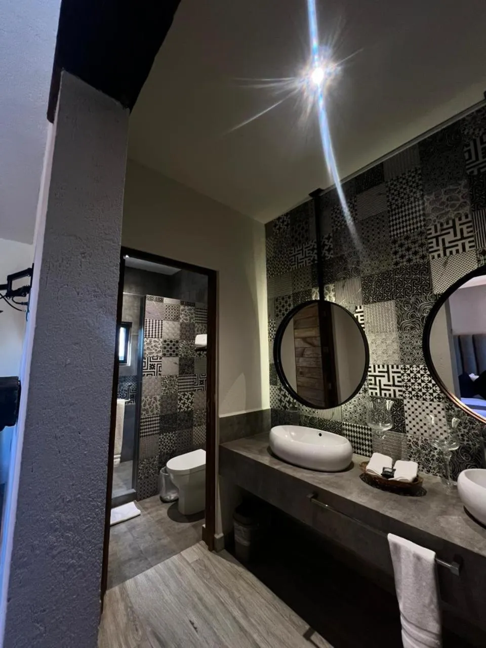 Shower in Suites Campestres Montebello