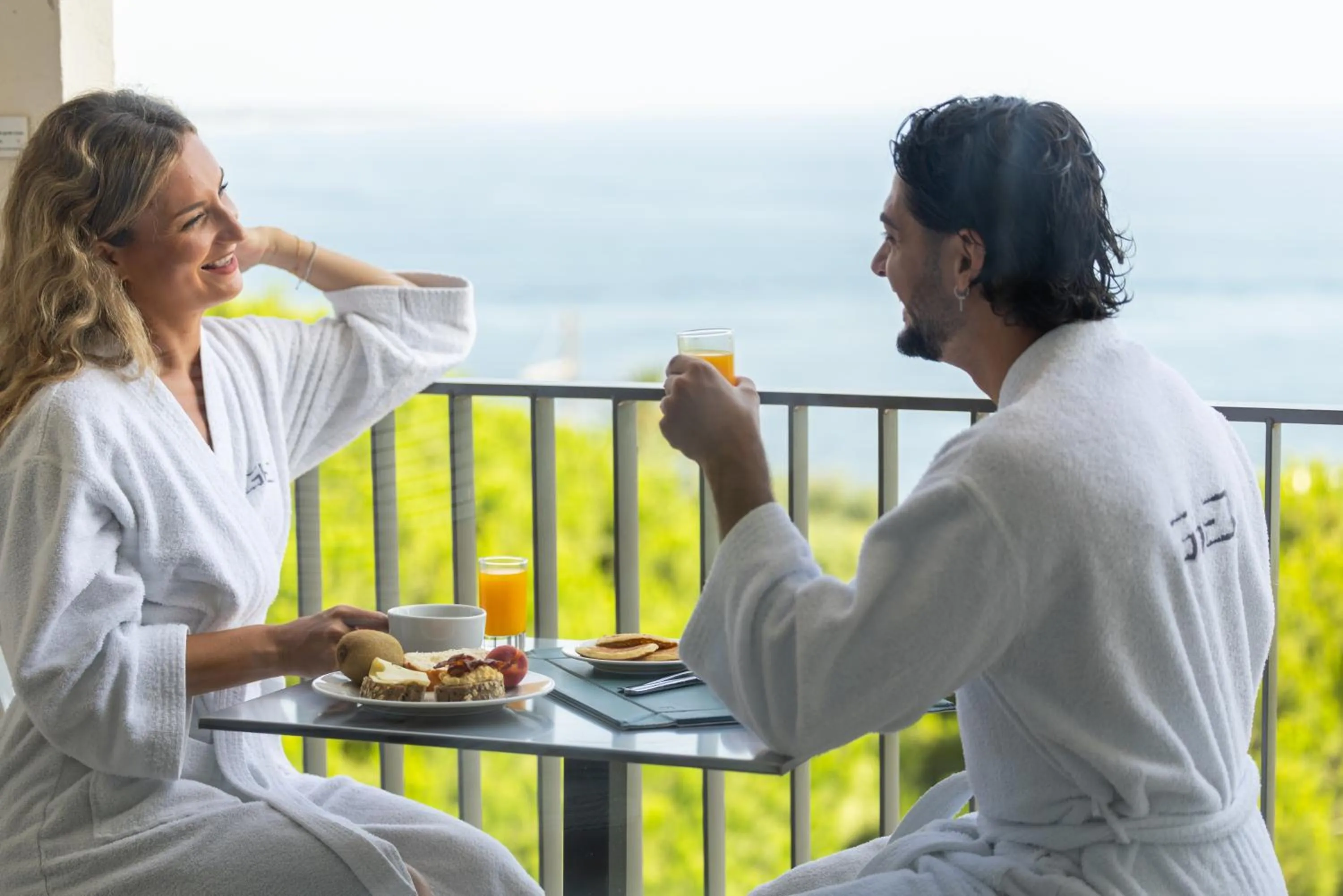 Balcony/Terrace in Grand Hotel Du Golfe - Spa & Restaurant