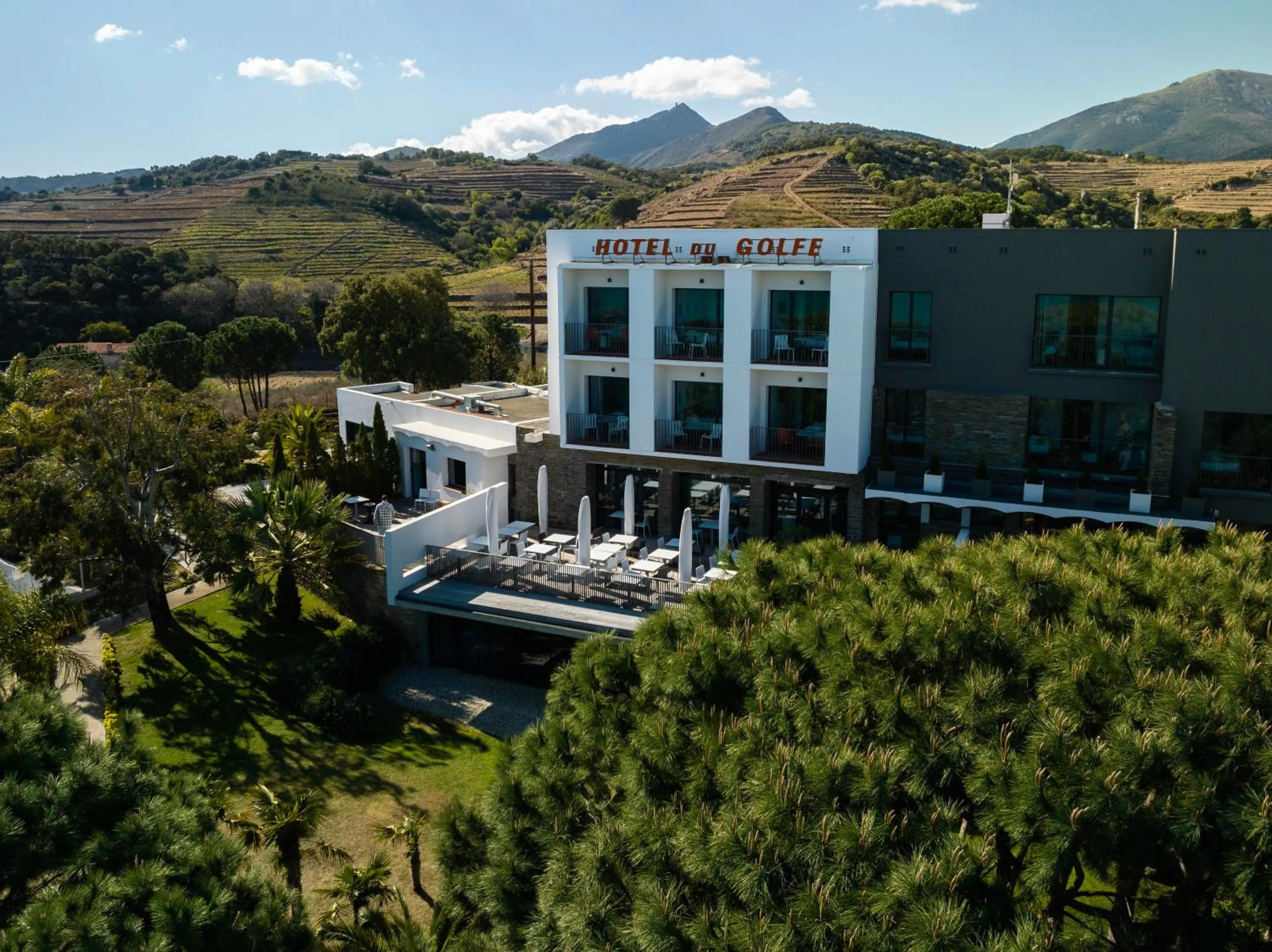 Bird's eye view in Grand Hotel Du Golfe - Spa & Restaurant
