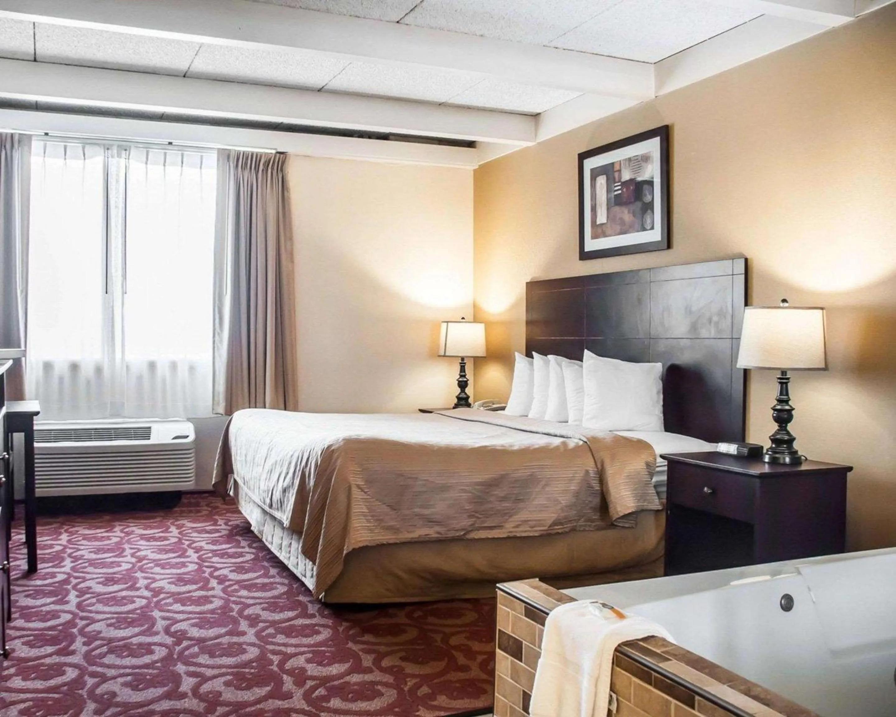 Photo of the whole room, Bed in Quality Inn Buffalo Airport