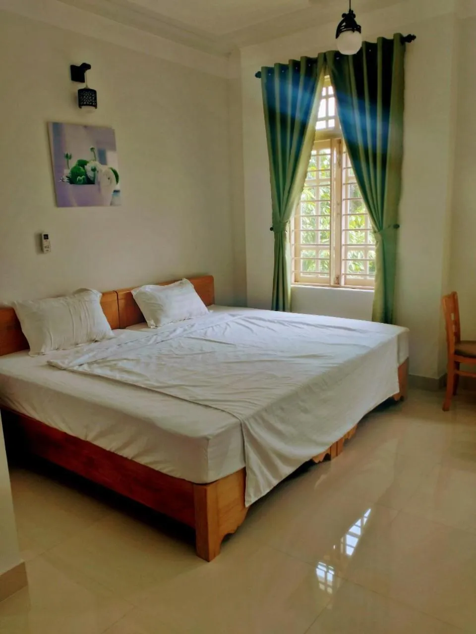 Bed in Vân Mây Homestay Hội An