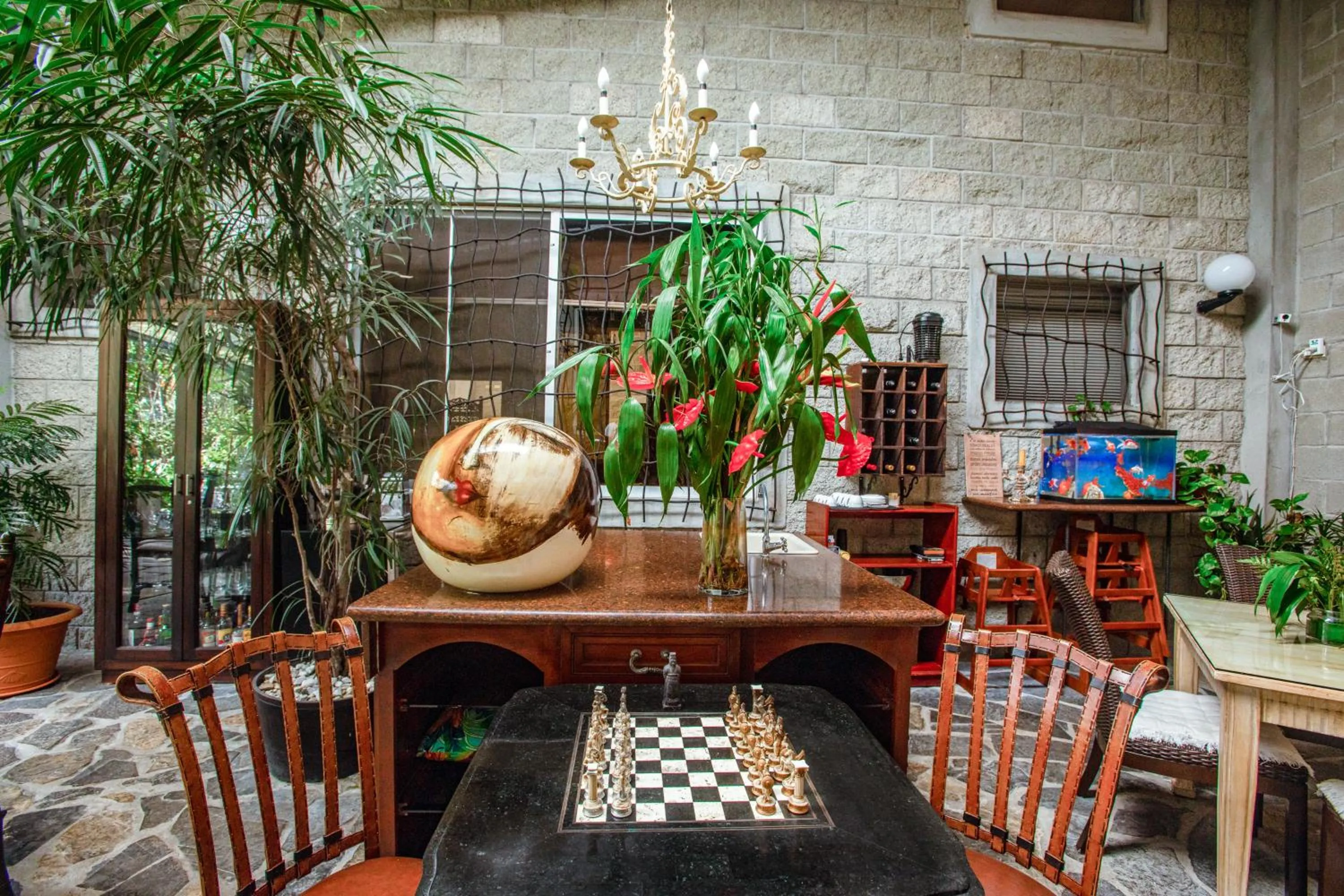 Dining area in Casa Madre Tierra