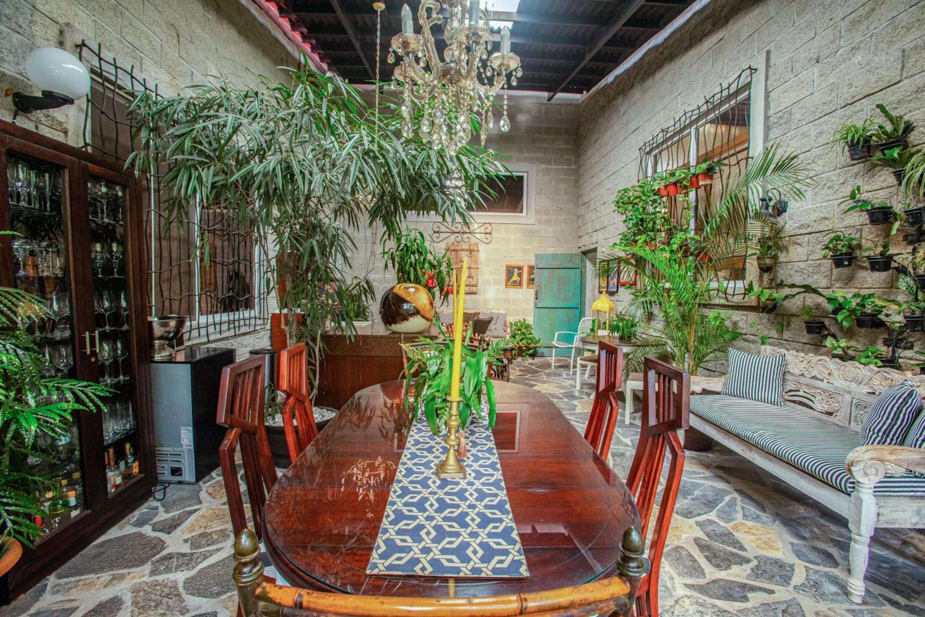 Seating area in Casa Madre Tierra