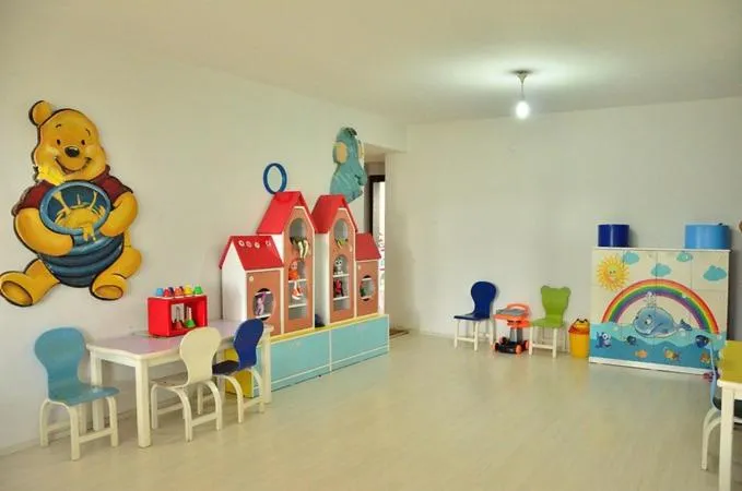 Children play ground in Afytos Akcay Tatil Koyu