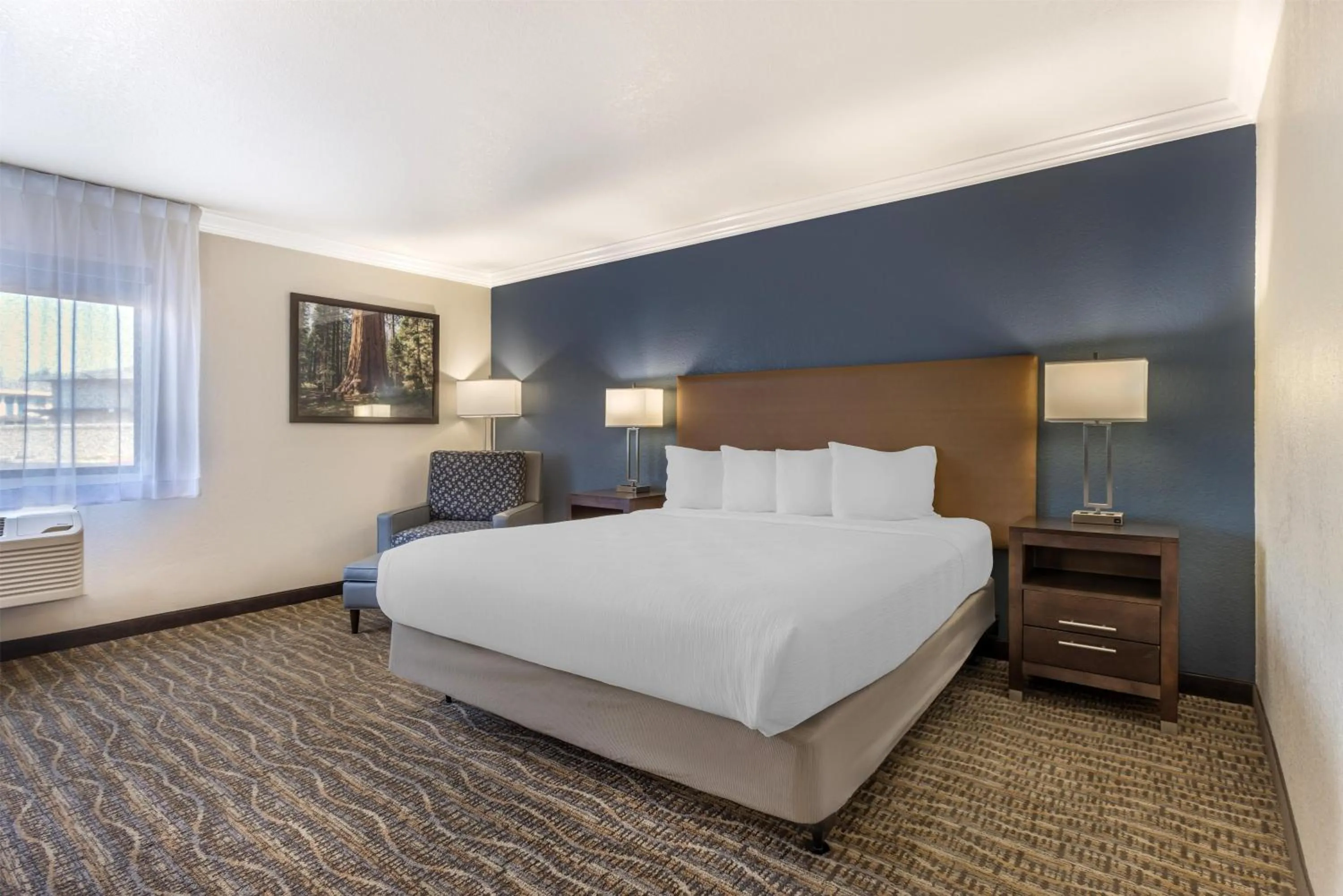 Bedroom, Bed in Best Western Town & Country Lodge