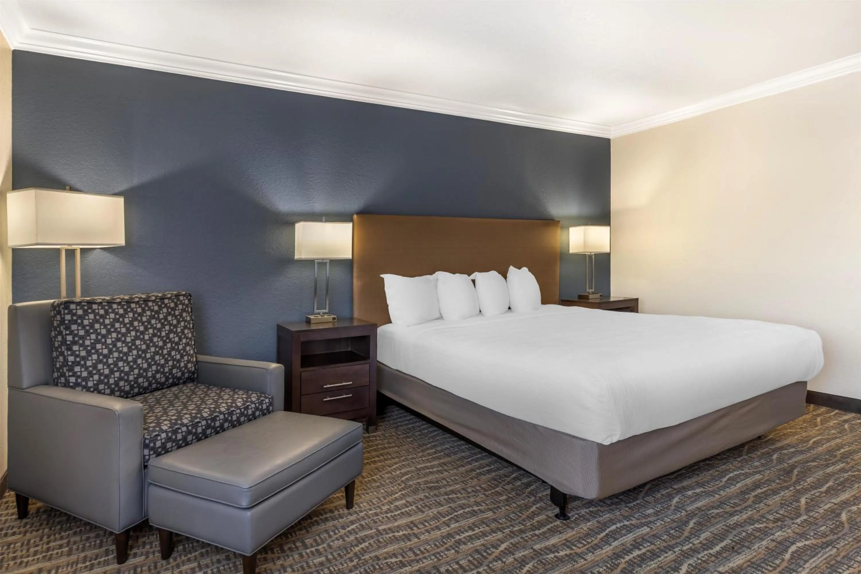 Bedroom, Bed in Best Western Town & Country Lodge