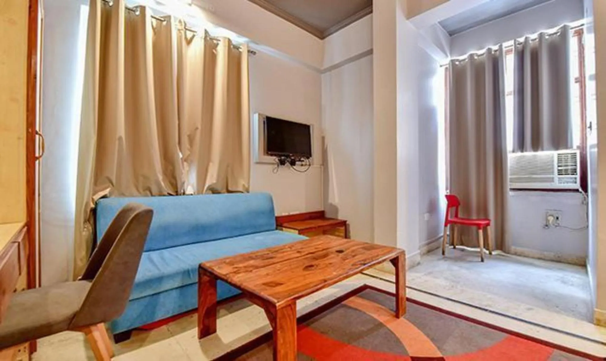 Seating area in FabExpress Shekhawati Palace