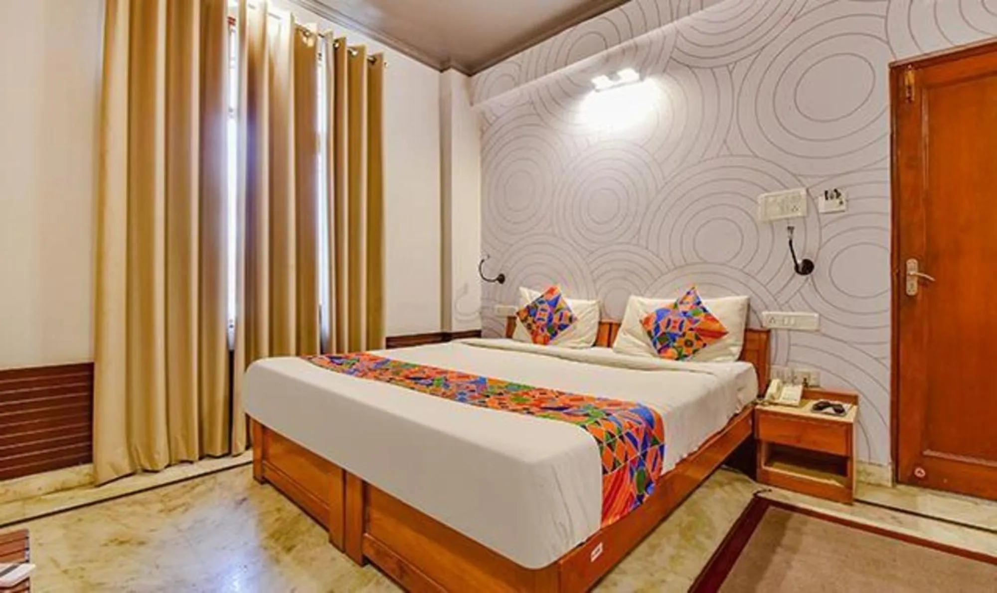 Bed in FabExpress Shekhawati Palace