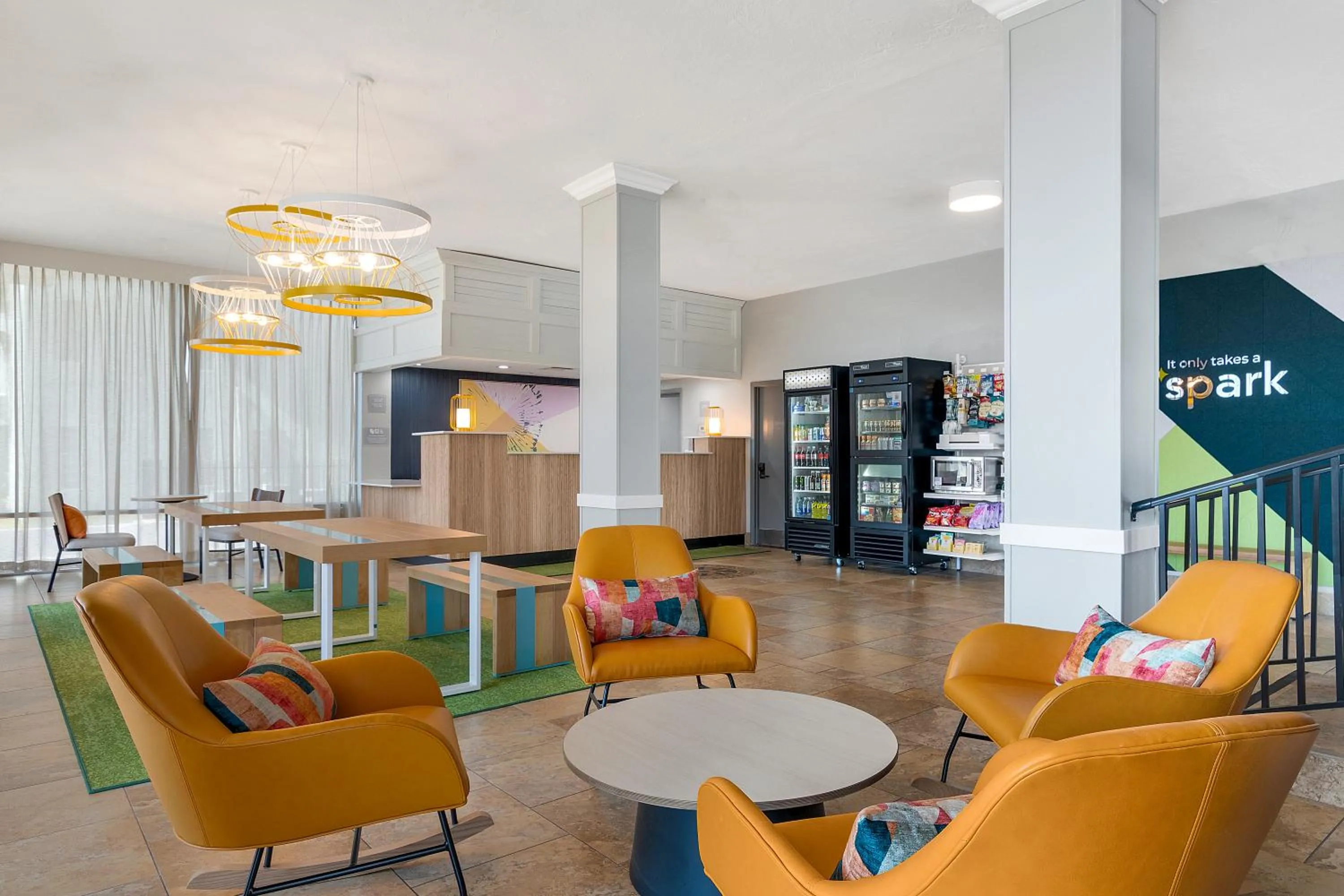 Lobby or reception in Spark by Hilton Ormond Beach Oceanfront