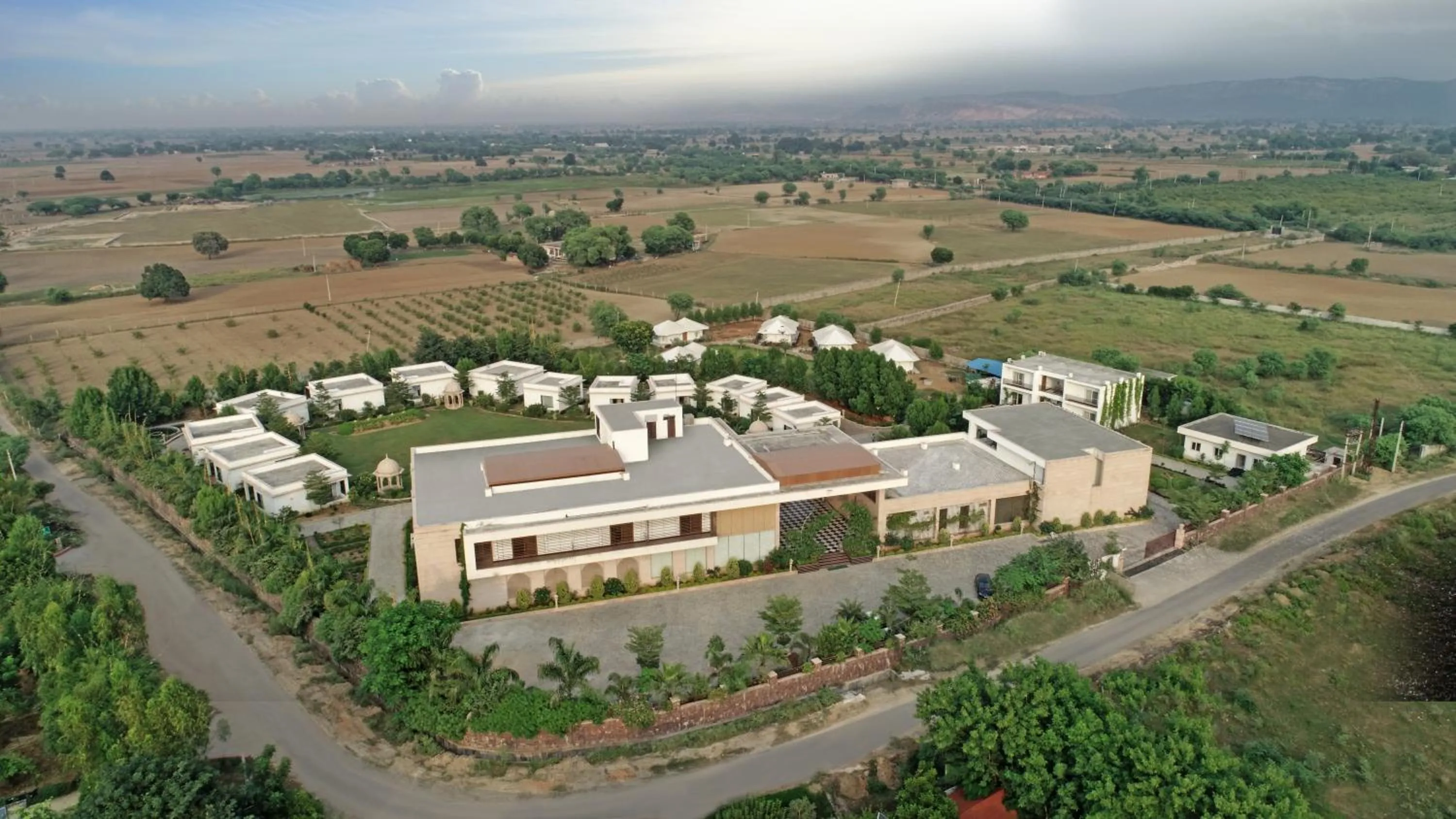 Bird's eye view in Clarks Safari Ranthambore