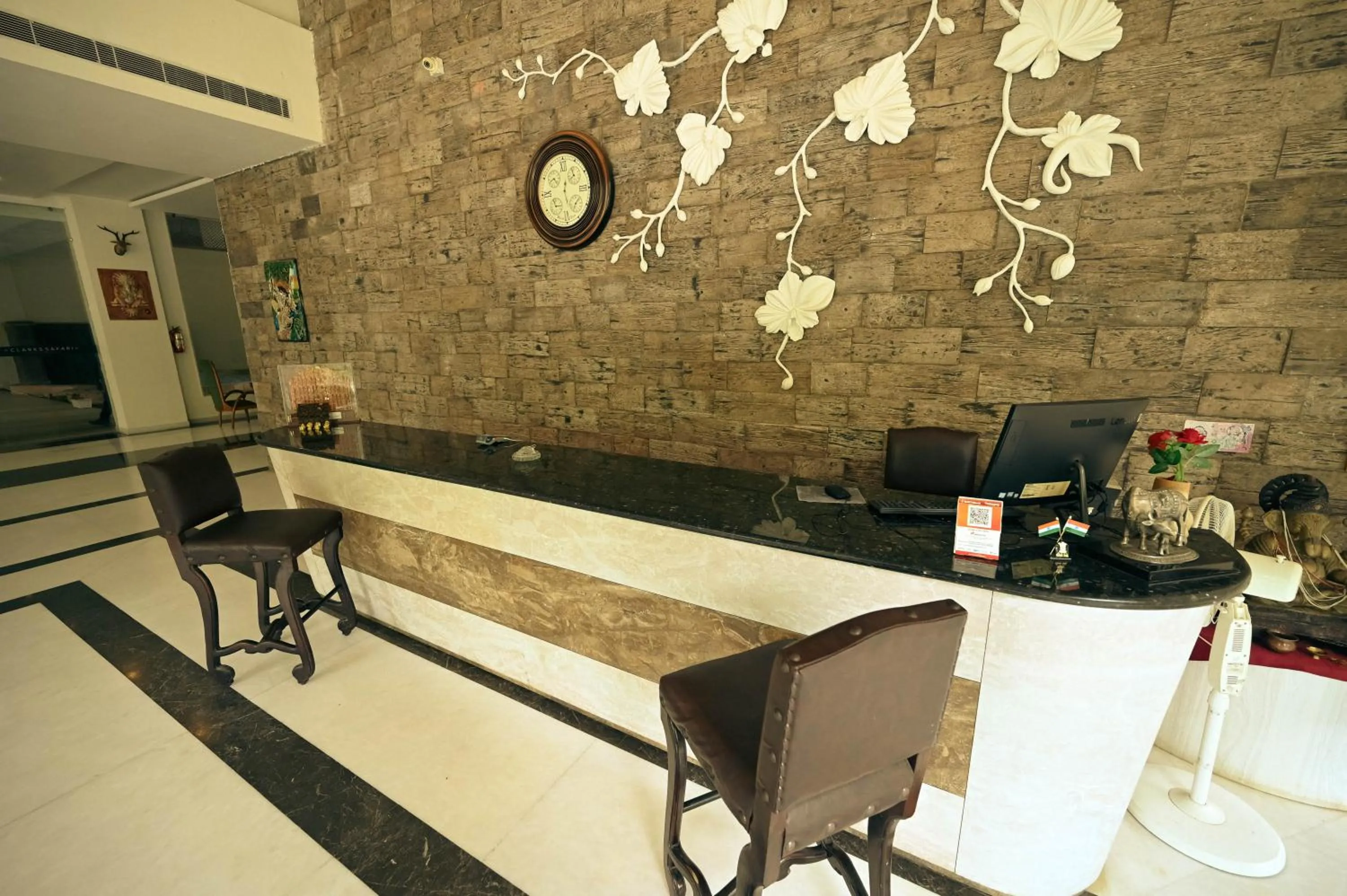 Lobby or reception in Clarks Safari Ranthambore