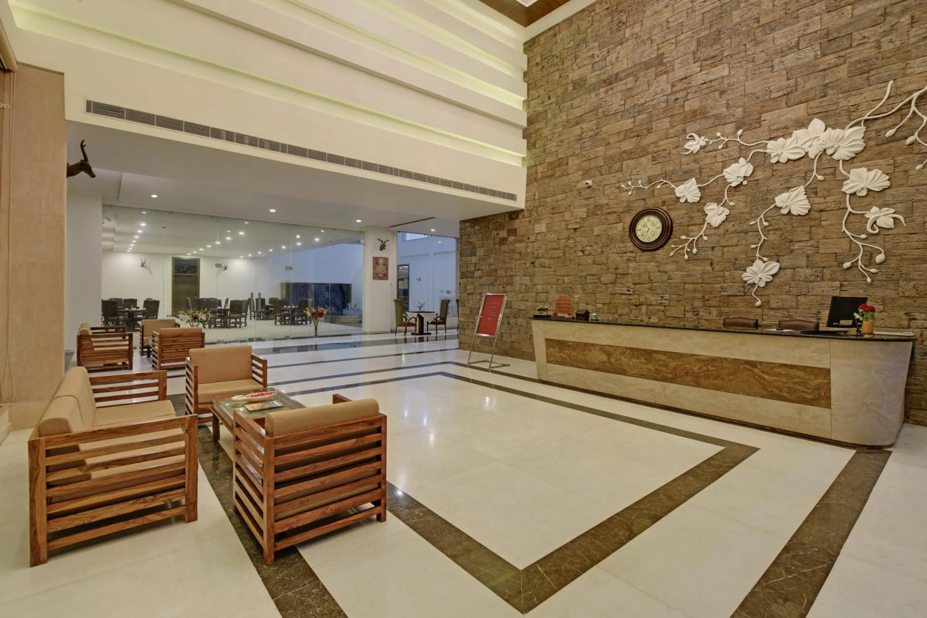 Lobby or reception in Clarks Safari Ranthambore