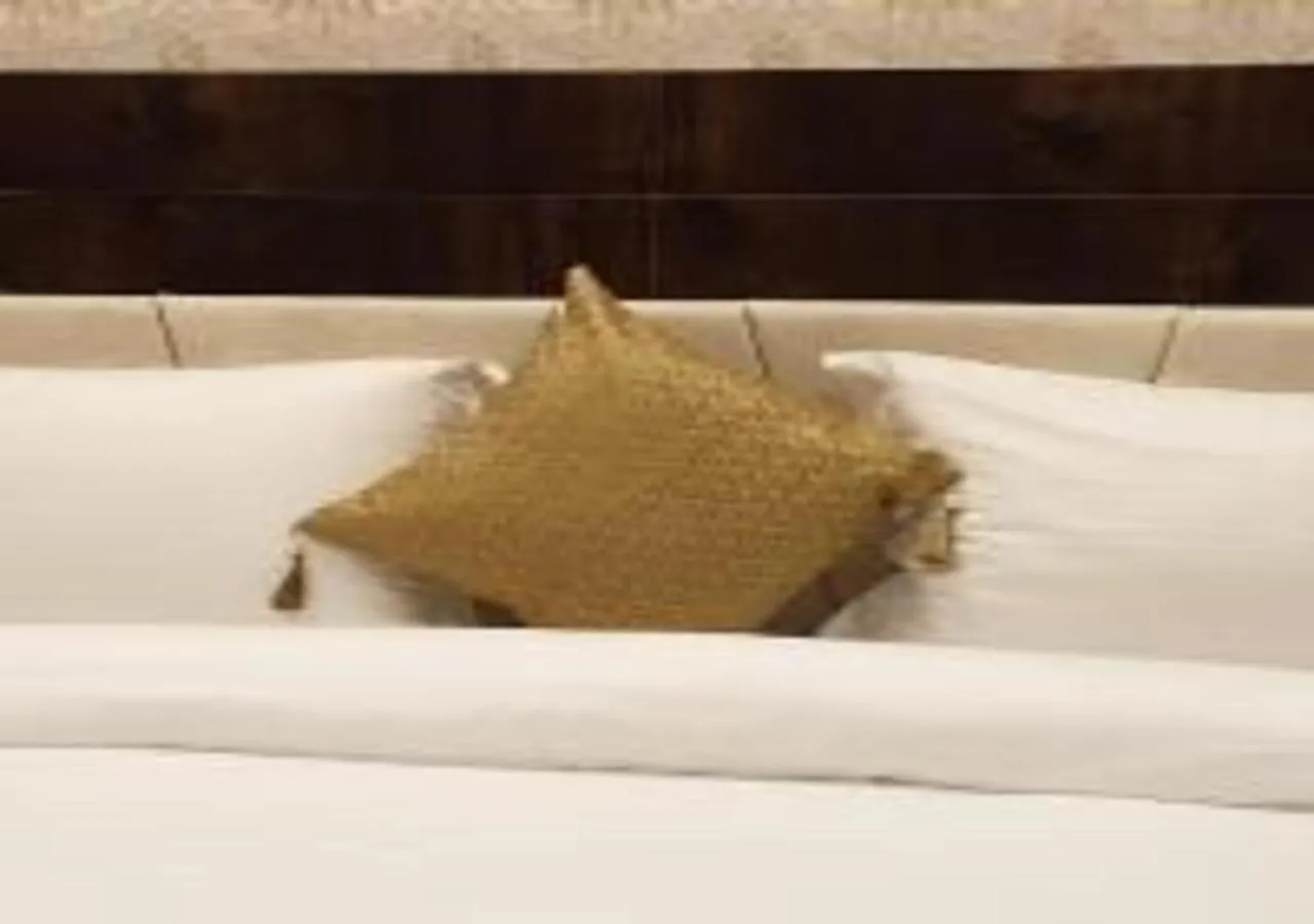 Bedroom in Ganga Darshan