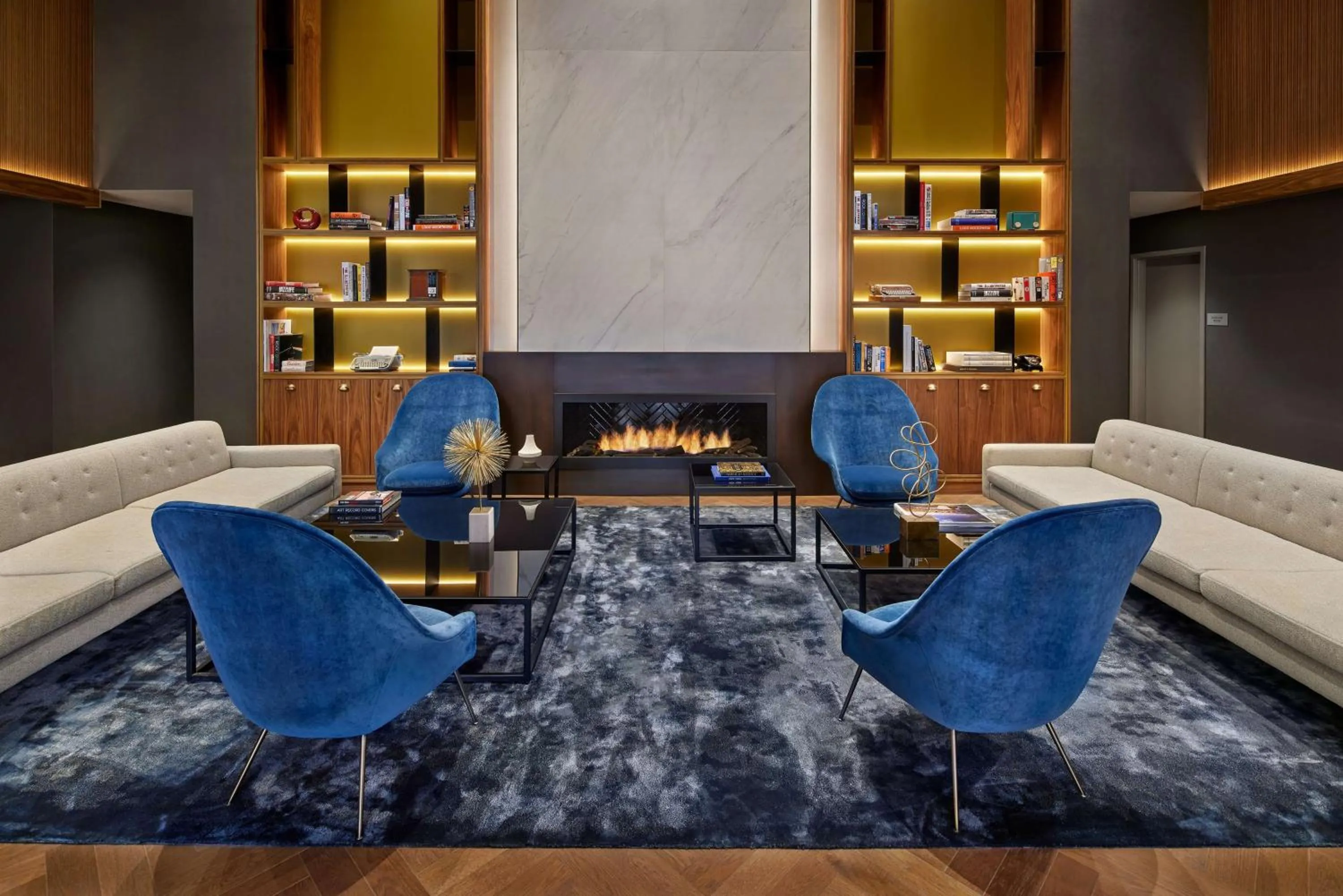 Lounge or bar in NH Collection New York Madison Avenue