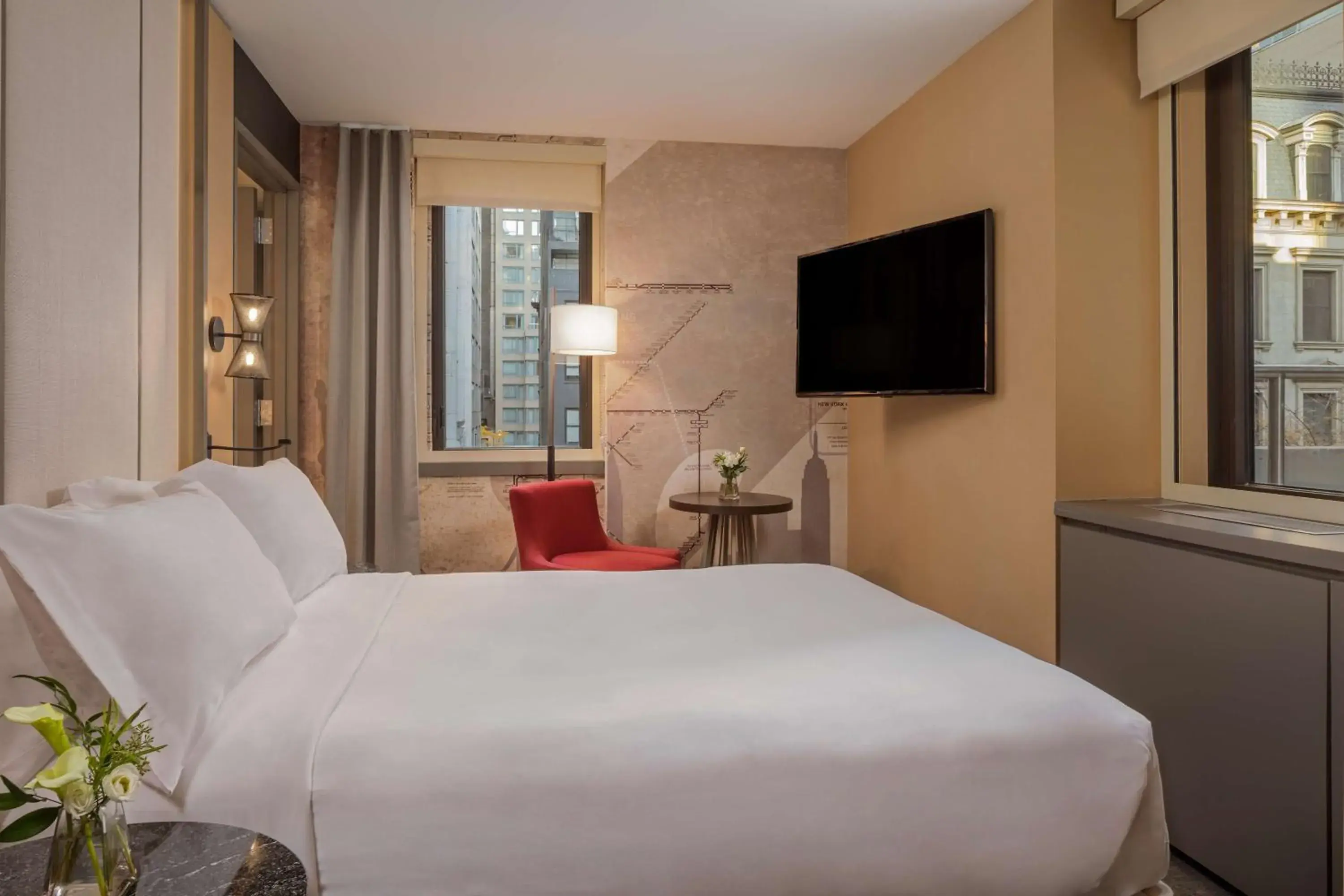 Superior Double Room with View in NH Collection New York Madison Avenue Superior Double Room with View in NH Collection New York Madison Avenue